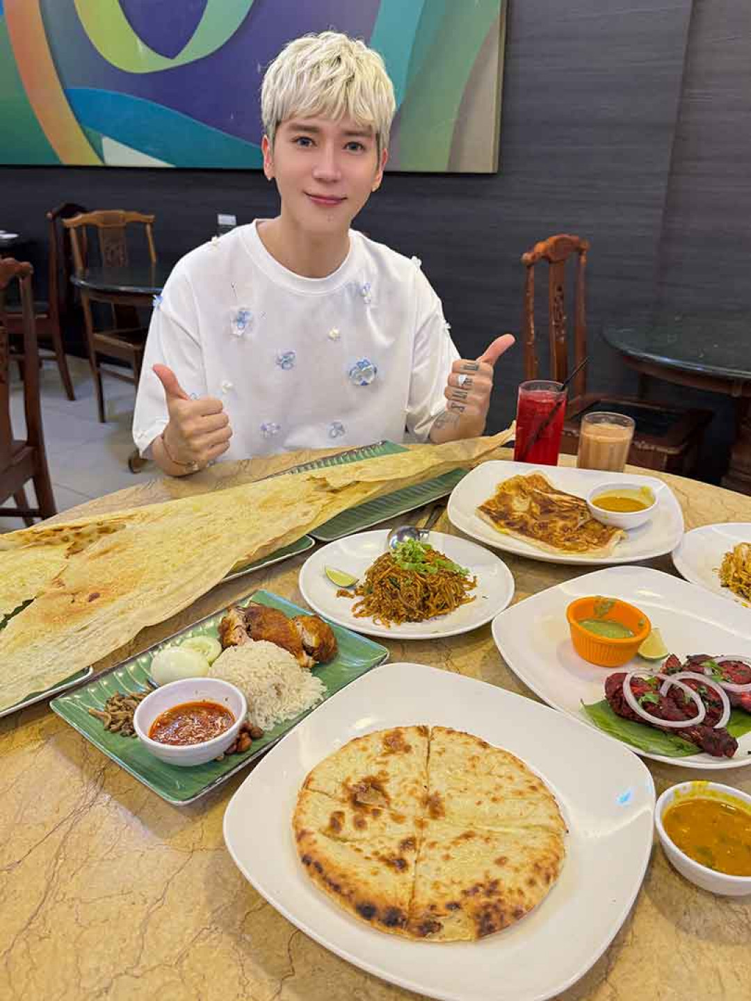 因工作安排有機會到夜市品嚐大馬美食