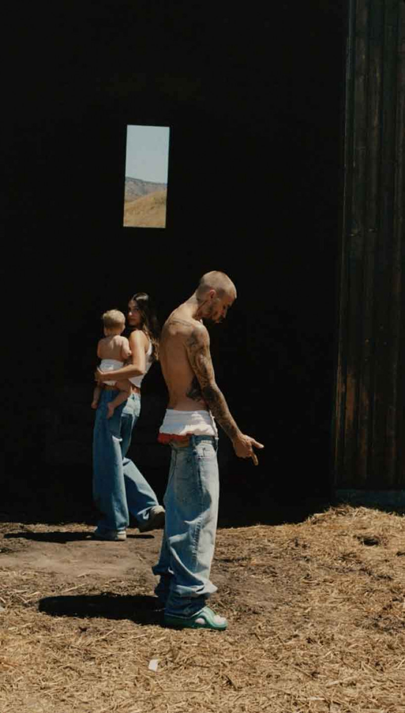 小賈斯汀,海莉和兒子傑克---截自小賈斯汀IG