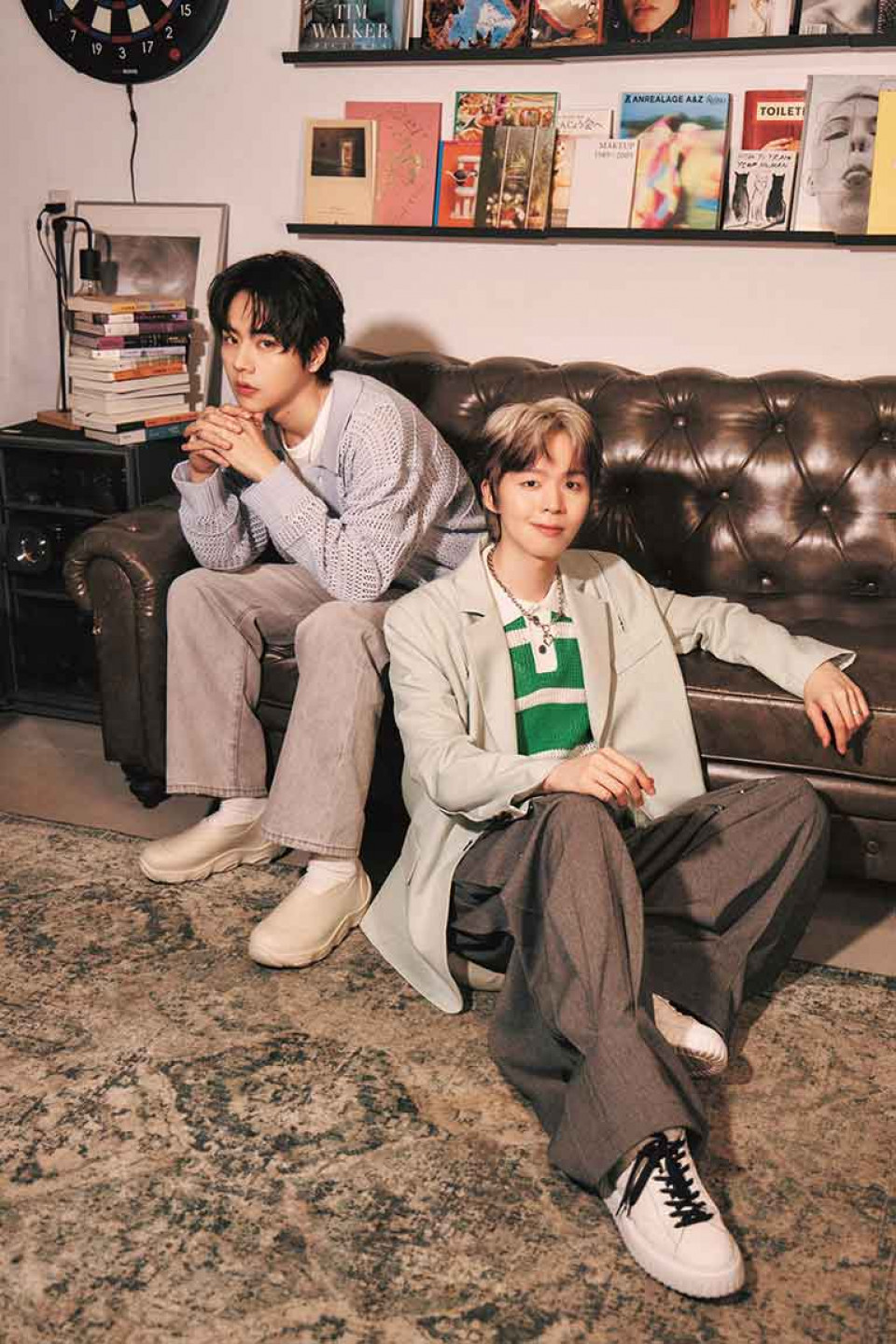 瑋瑋黃挺瑋創作歌詞 靈感來自收到的一封明信片。(左起)林佳辰、瑋瑋黃挺瑋