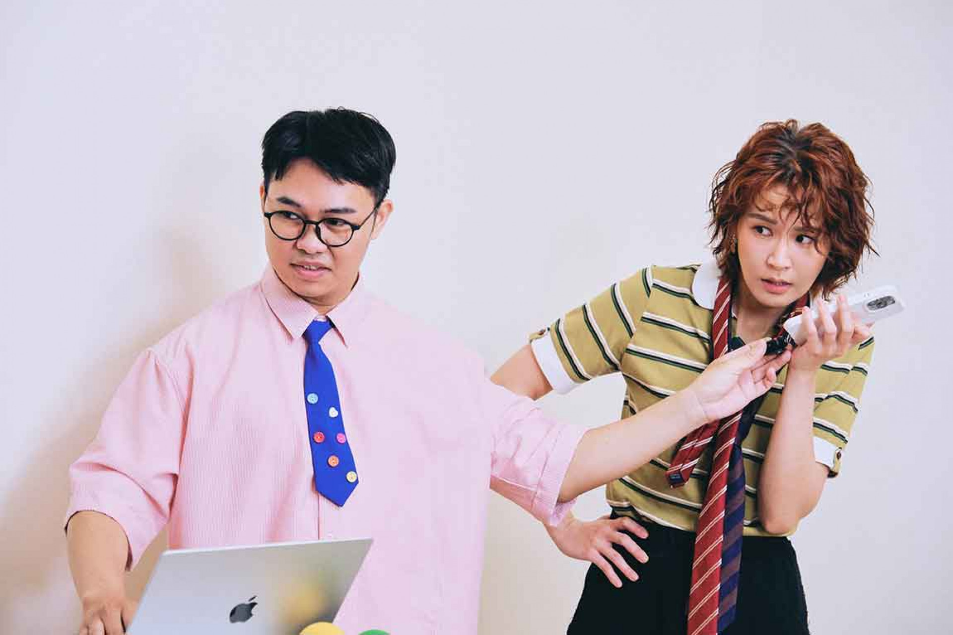 曾沛慈在挑戰好朋友梁文音的經典歌曲〈分手後不要做朋友〉