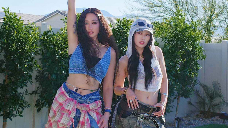 姊妹太有愛！琟娜VERNA親臉A-Lin 姐一轉頭蜜唇合體