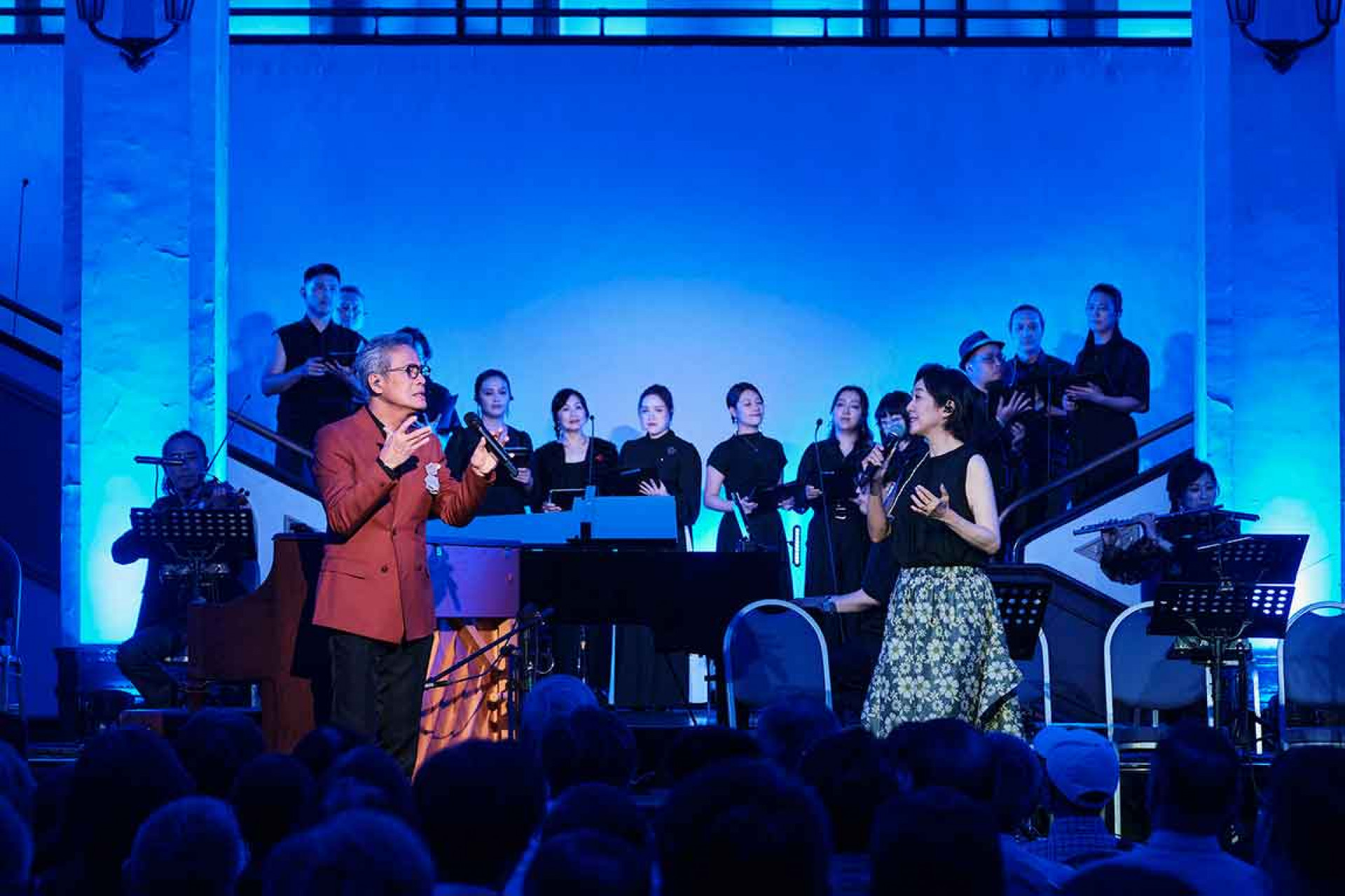 羅大佑、黃韻玲合唱