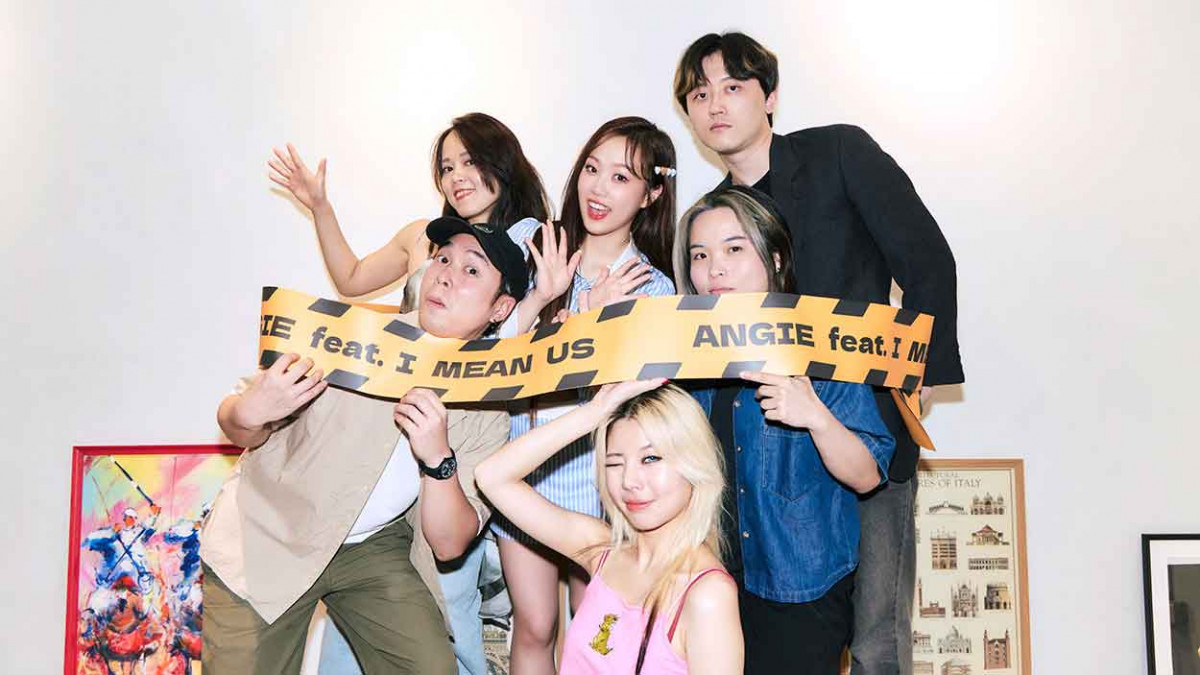 ANGIE安吉首度合作金音獎樂團I Mean Us 一聽到Demo大讚:命中我們的好球帶