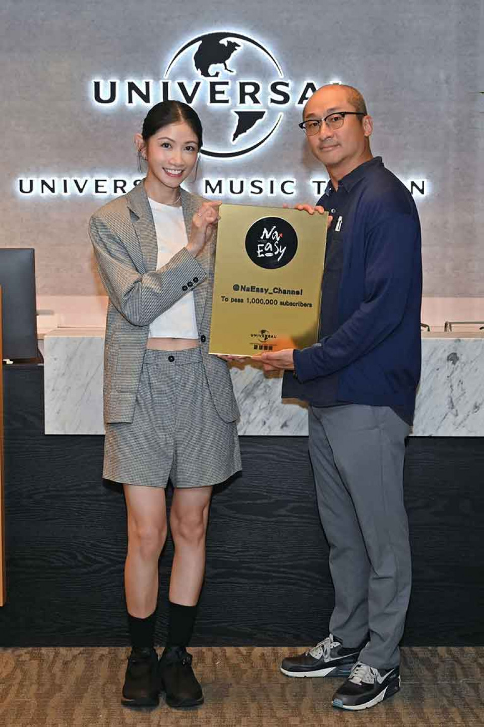 “斜槓”開個人頻道 環球送上優質創作人金獎 預祝訂閱量猛爆