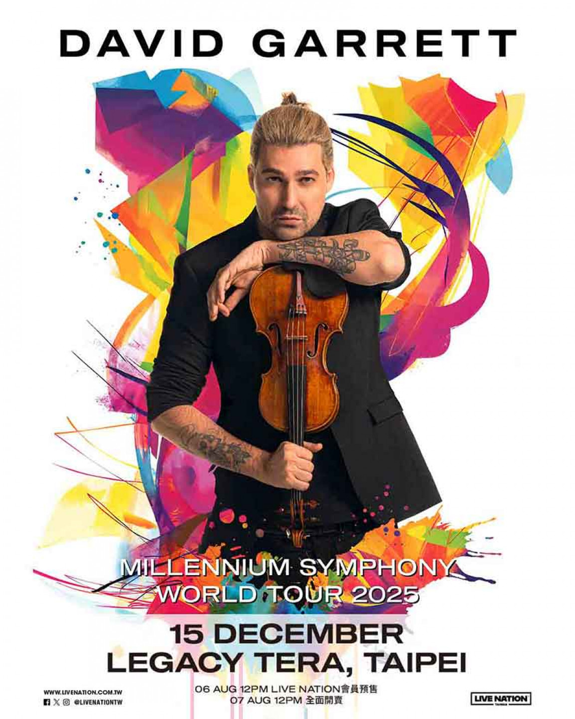 2025全新巡迴《Millennium Symphony World Tour 2025》Live Nation Taiwan 提供