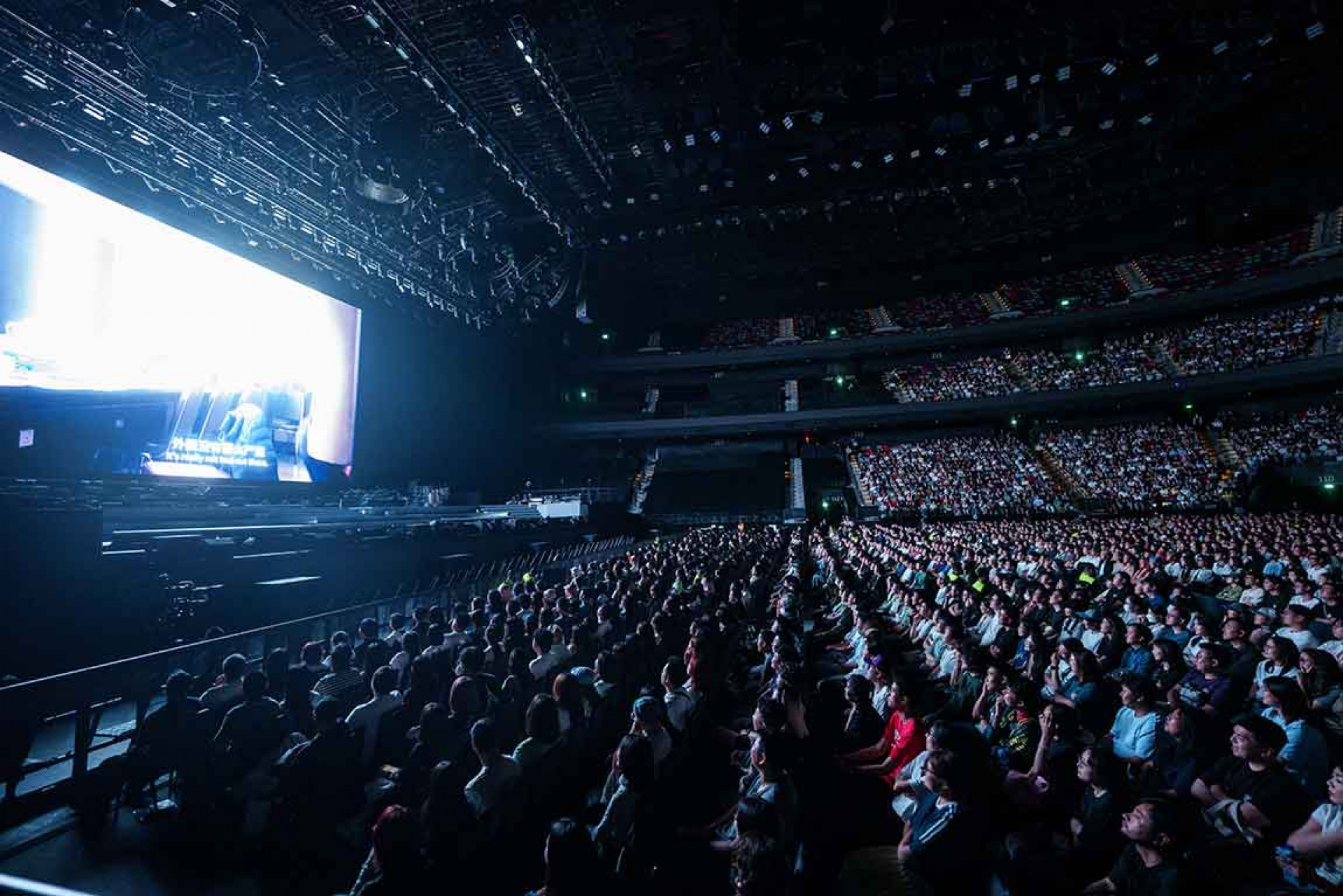 陳奕迅演唱會紀錄電影《FEAR and DREAMS： NOW is the only reality》首影現場