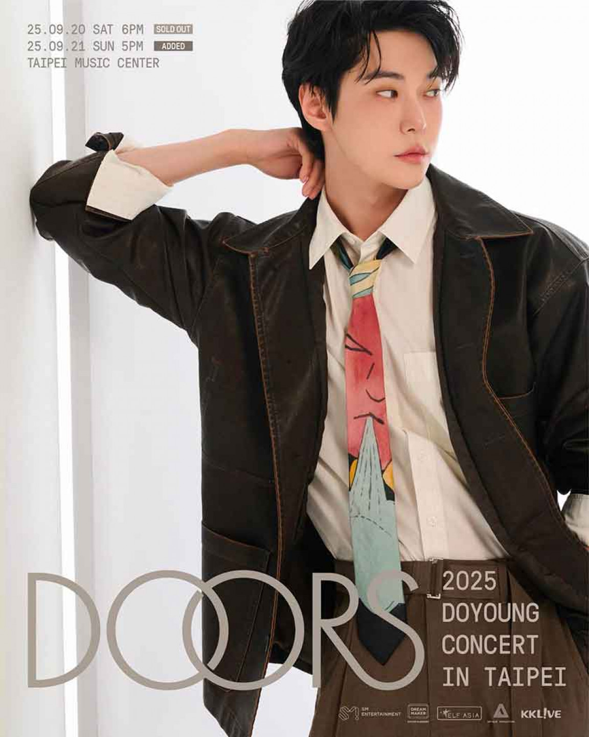 2025 DOYOUNG CONCERT [ Doors ] in TAIPEI 宣布加場！(摘自ELF ASIA官方社群)