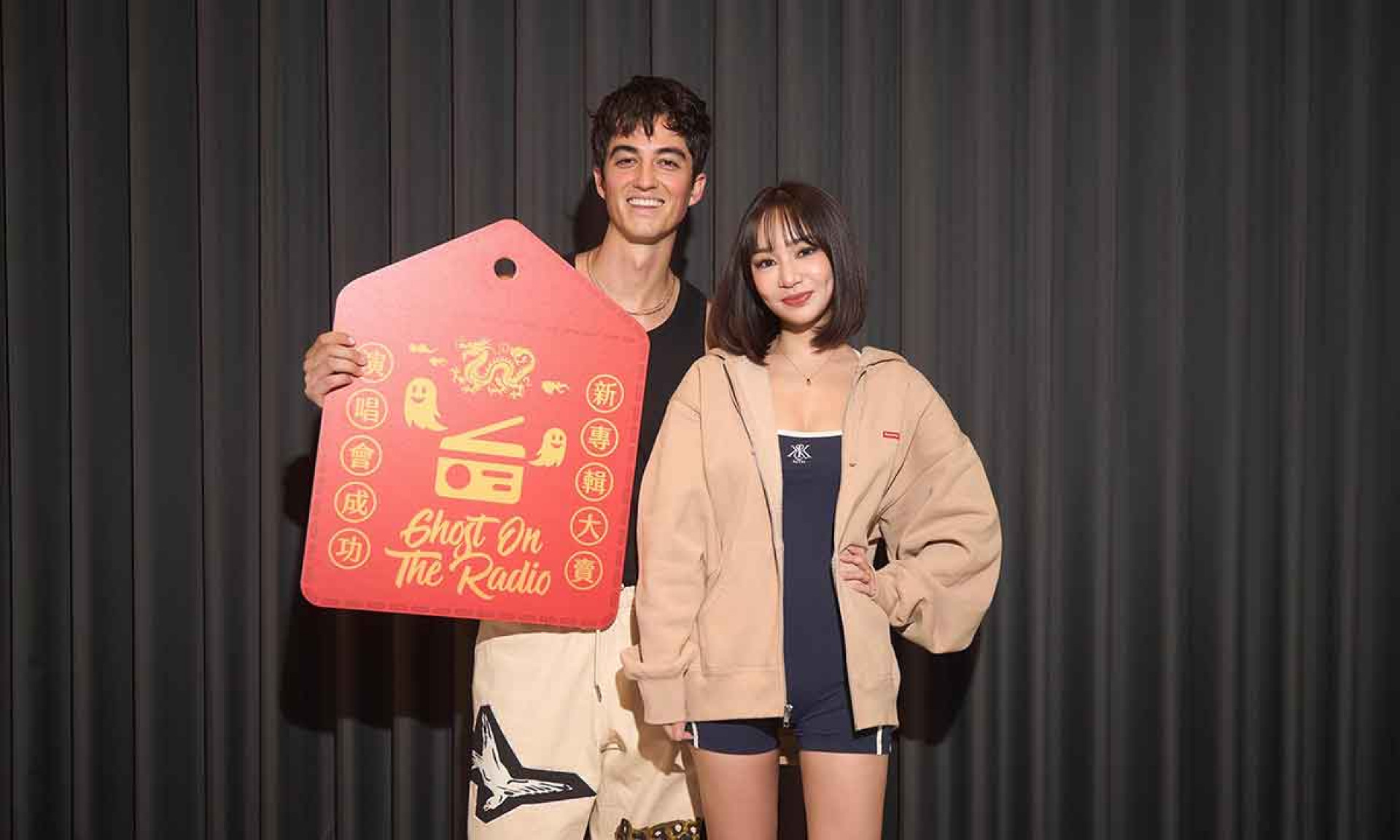 高顏值暖男 Elijah Woods X 陳芳語Kimberley Chen--Live Nation Taiwan 提供