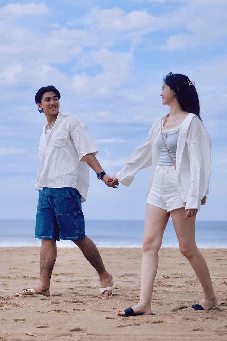 MV特別邀請目前於英國留學的國際模特兒 Tiffany 擔任女主角