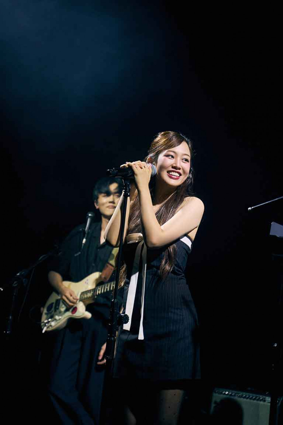 安吉開心這次演出不孤單 不再是獨自演唱