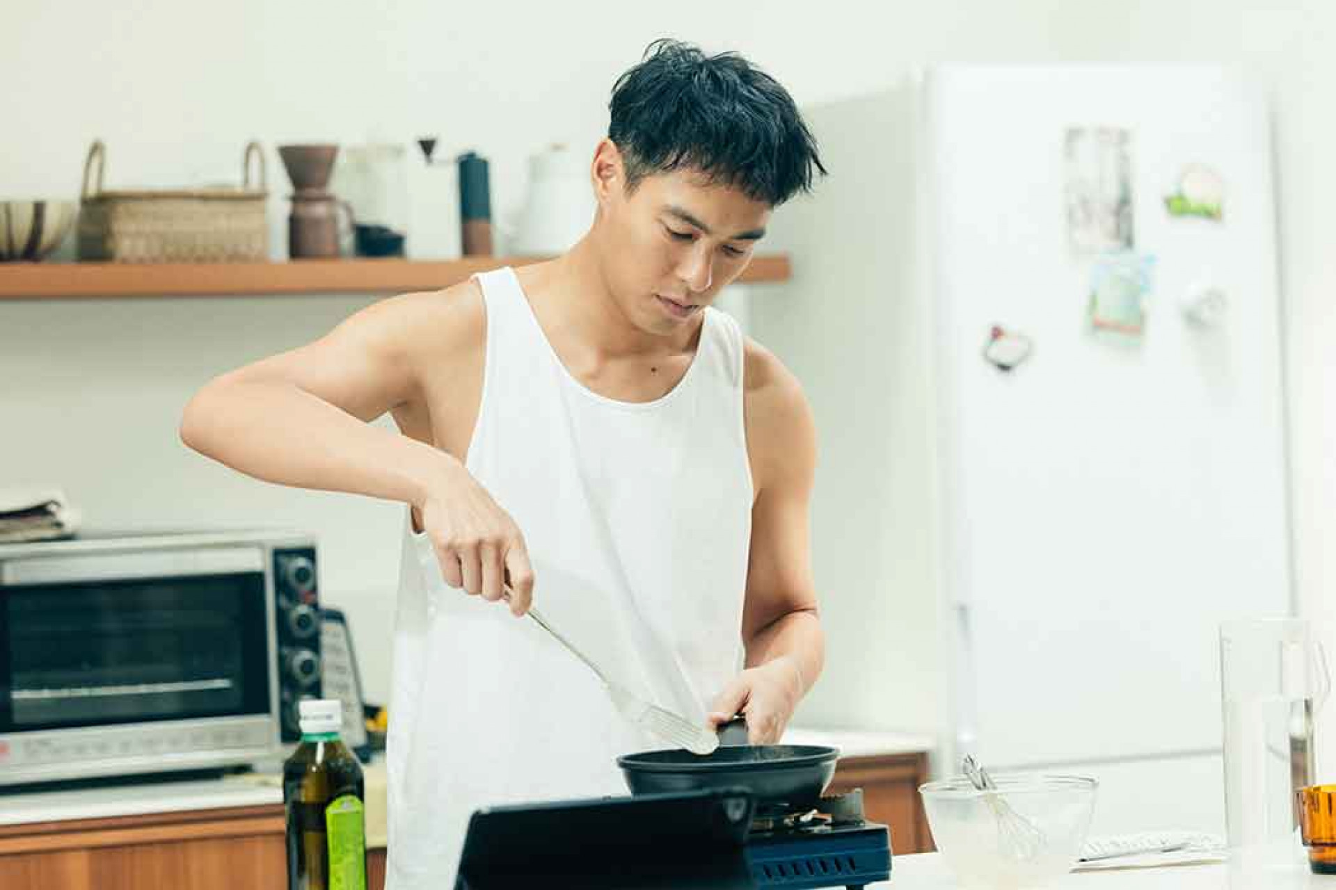 楊祐寧現場當起廚藝指導
