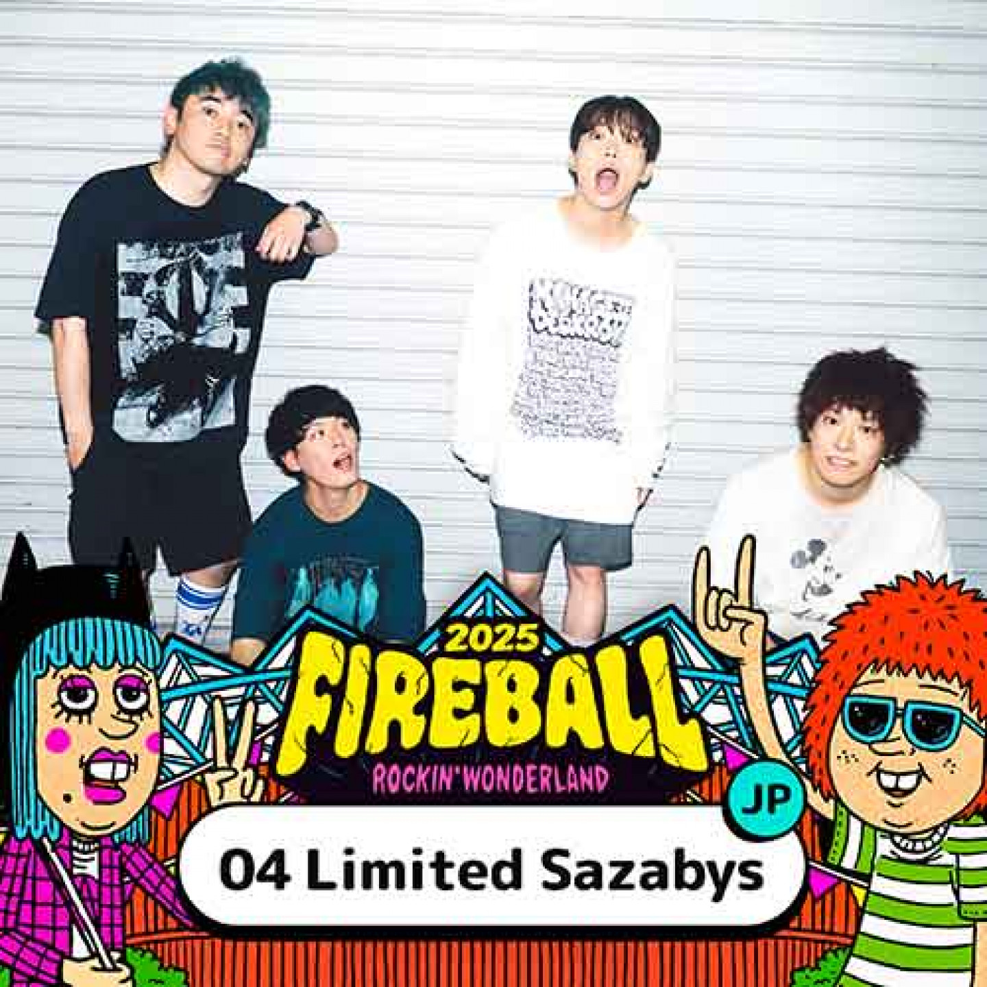 日本名古屋炸裂神團04 Limited Sazabys