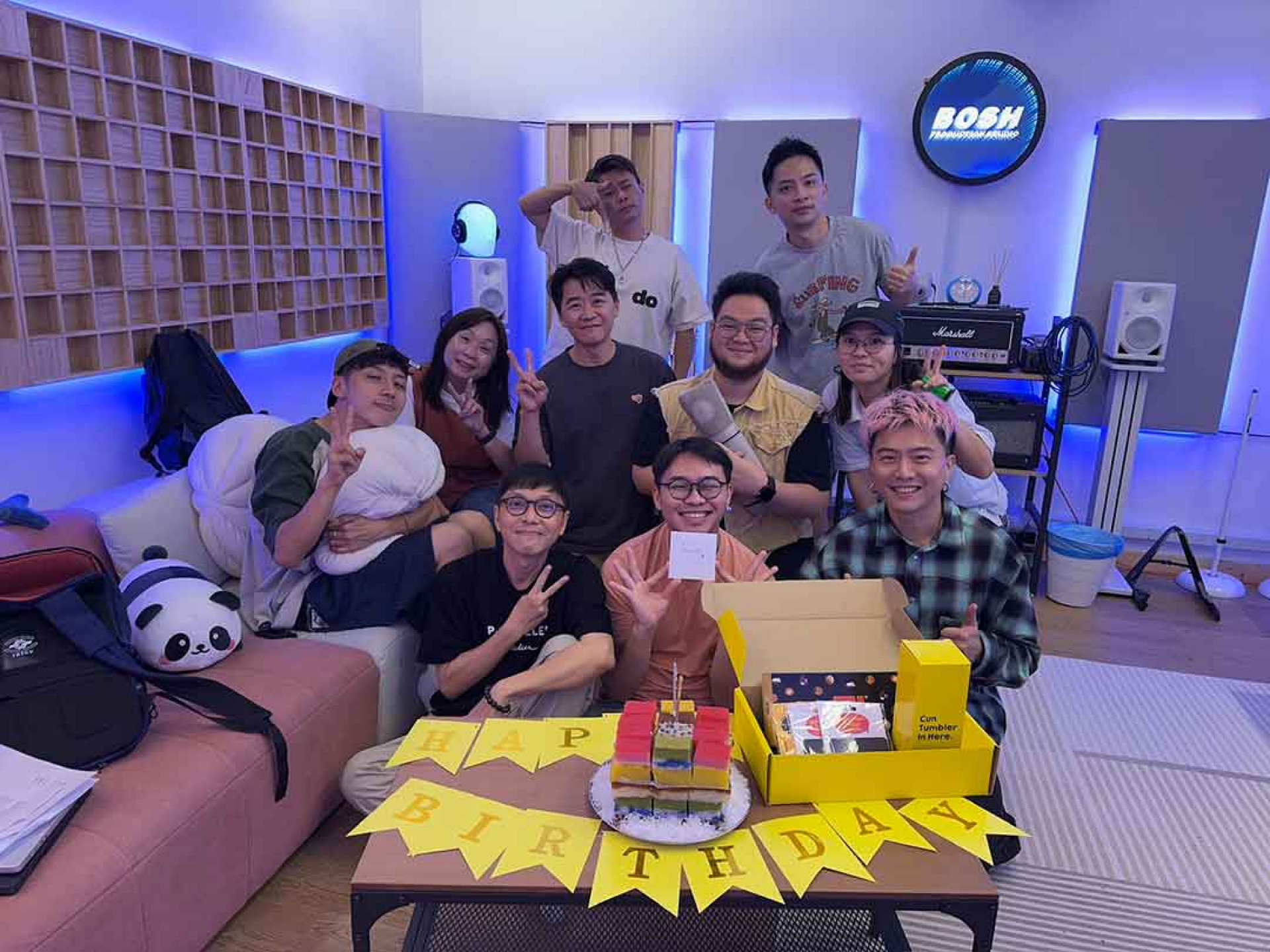 那那大師到馬來西亞還被當地單位驚喜慶生