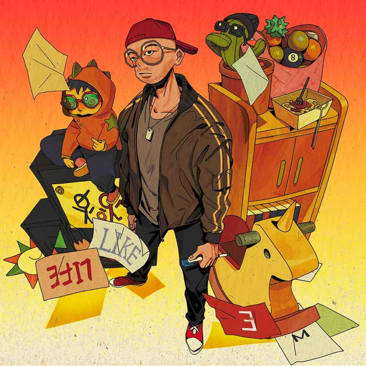 〈阿姆般的生活〉單曲封面