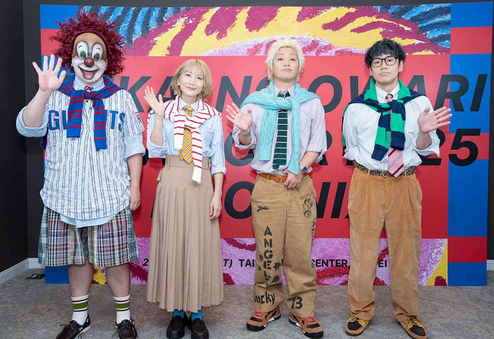 SEKAI NO OWARI近日在台北流行音樂中心舉行《Phoenix》演唱會