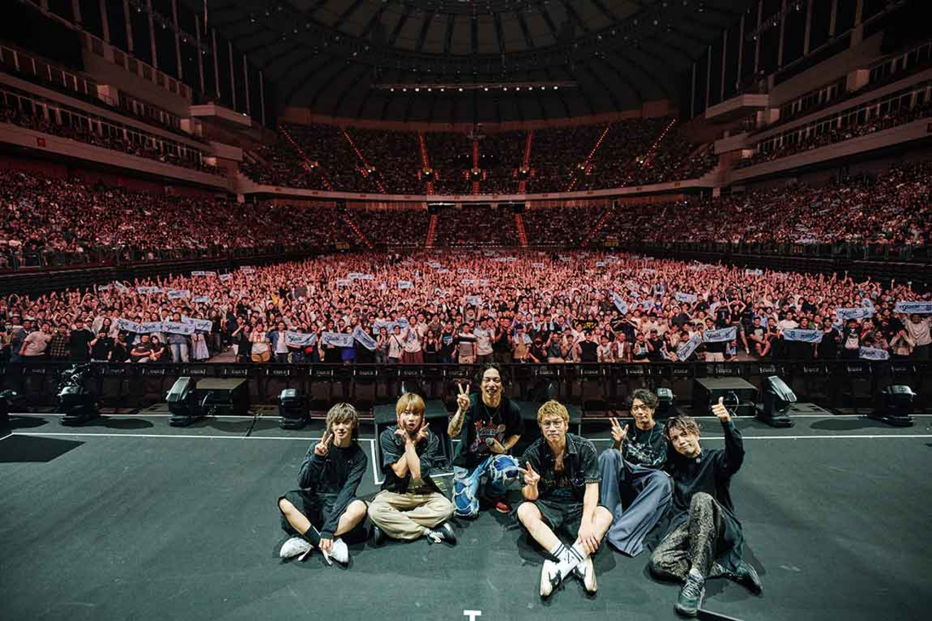 優里台北演唱會大合照