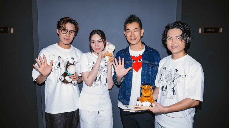 告五人香港連兩夜「登船開趴」！師兄任賢齊驚喜帶3匹賽馬祝「馬到成功、勇奪金馬！」