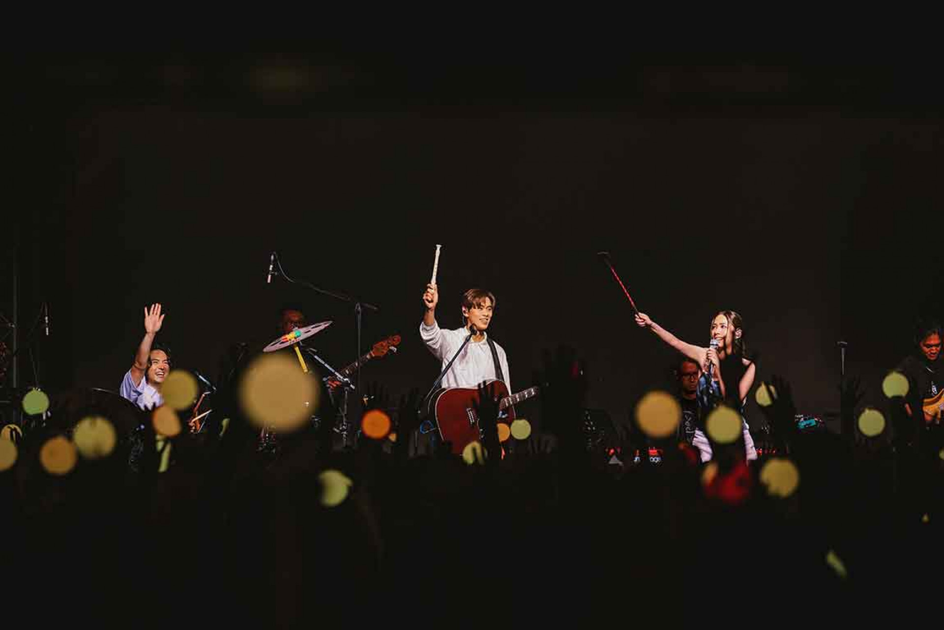 告五人香港開唱零包袱互動逗樂全場。(相信音樂提供)