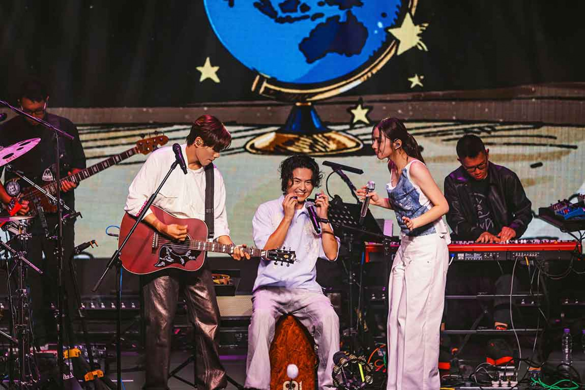 告五人和香港的緣分深,粵語越講越溜。(相信音樂提供)