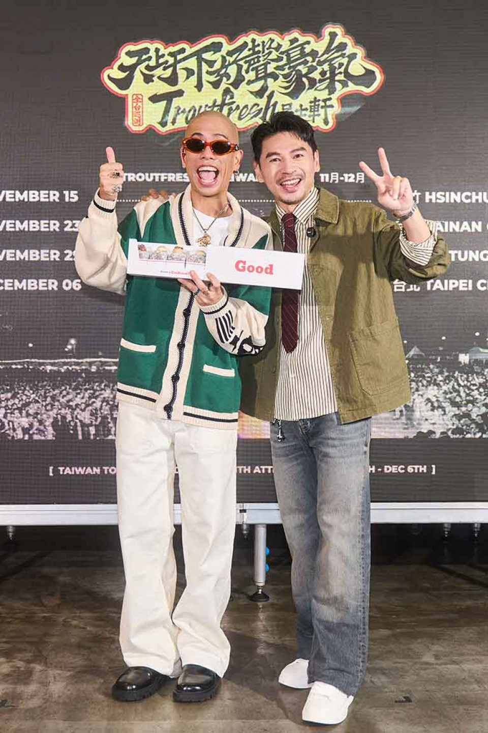 呂士軒(左)、阿Ken(右)