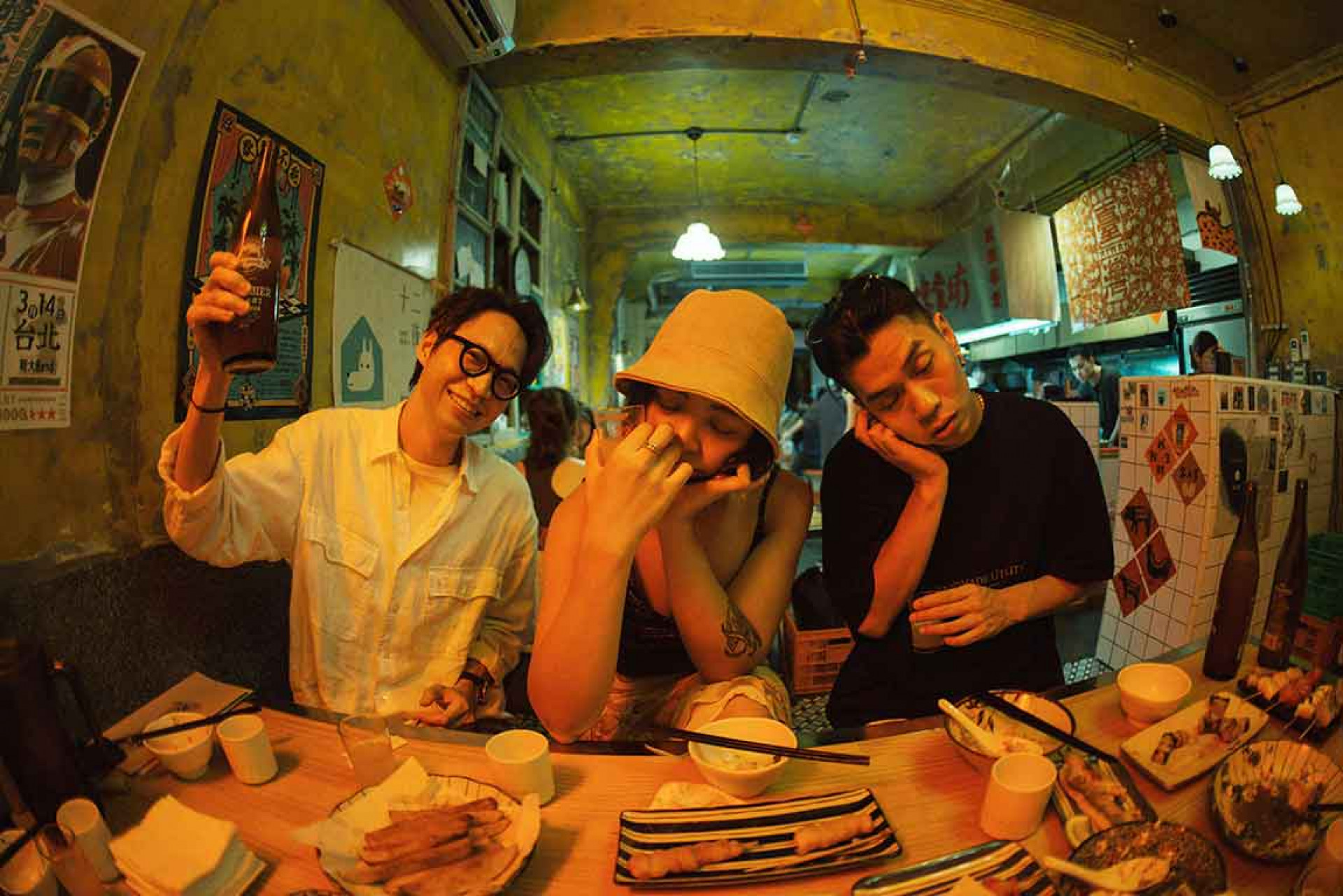 三位「北投酒友」雷擎、張淦勛、宋楚琳限定編制歌單溫暖冬夜