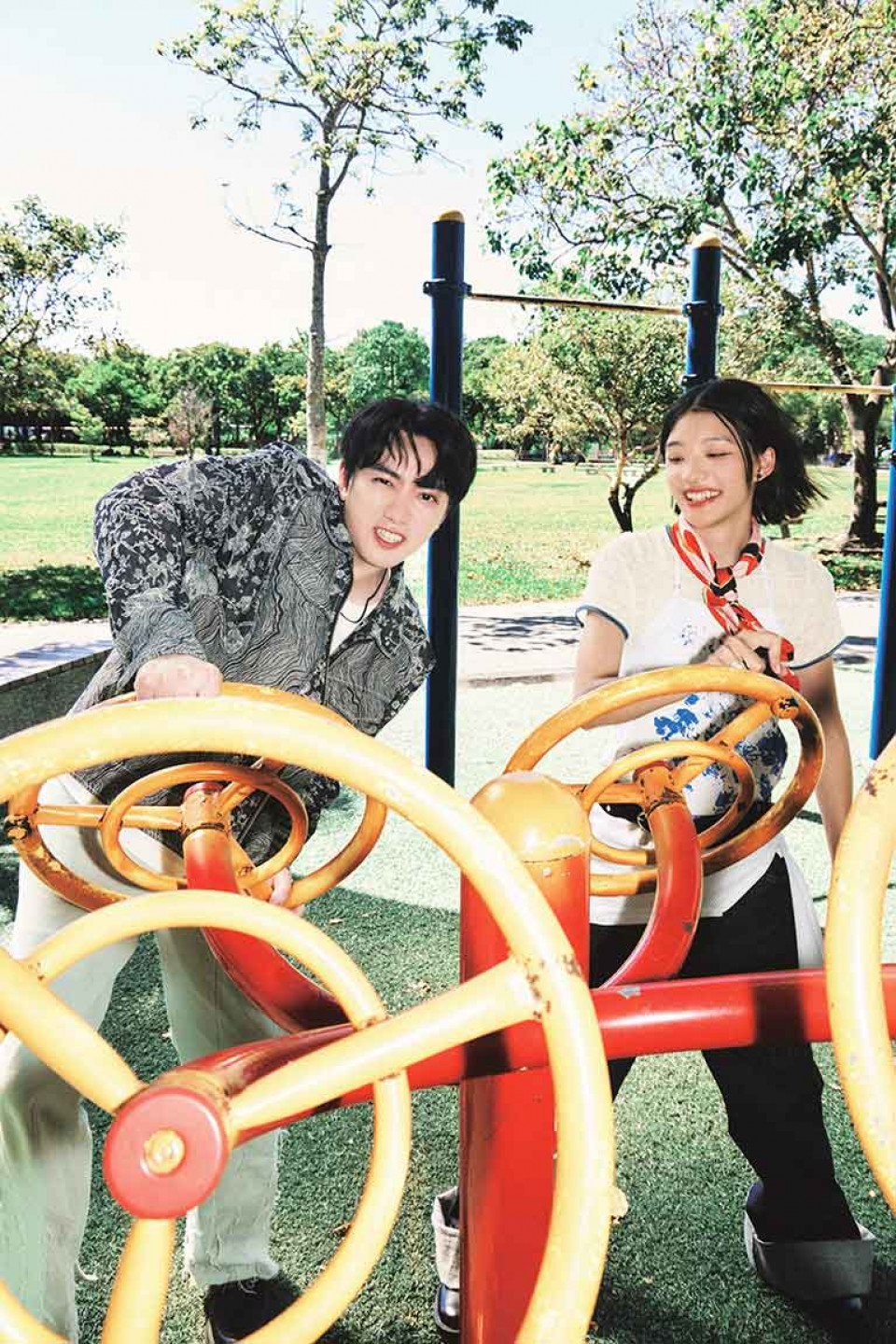 黃若欣原以為李友廷是「憂鬱小生」結果是「陽光宅男」