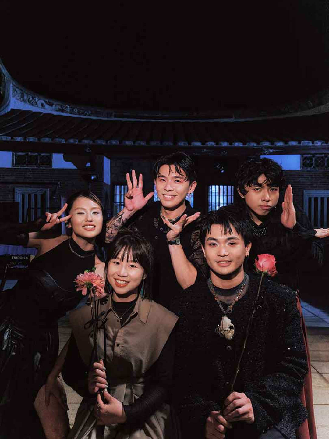 團隊特地到桃園三合院古厝取景拍攝