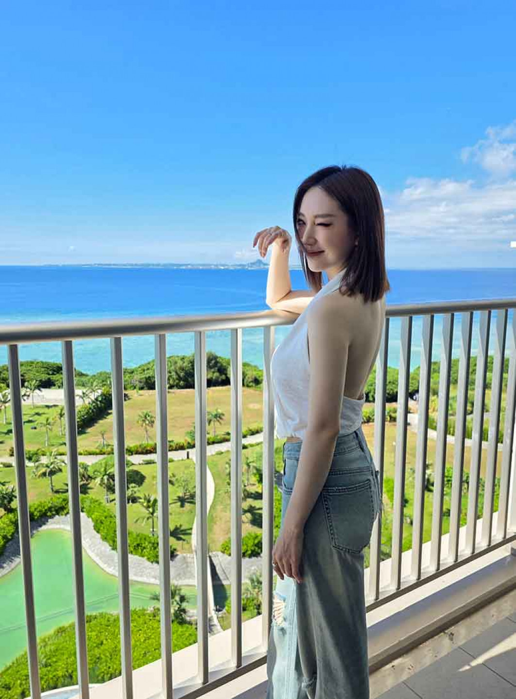 忙裡偷閒 沖繩旅遊全程拍攝宣傳素材 笑說比工作還忙