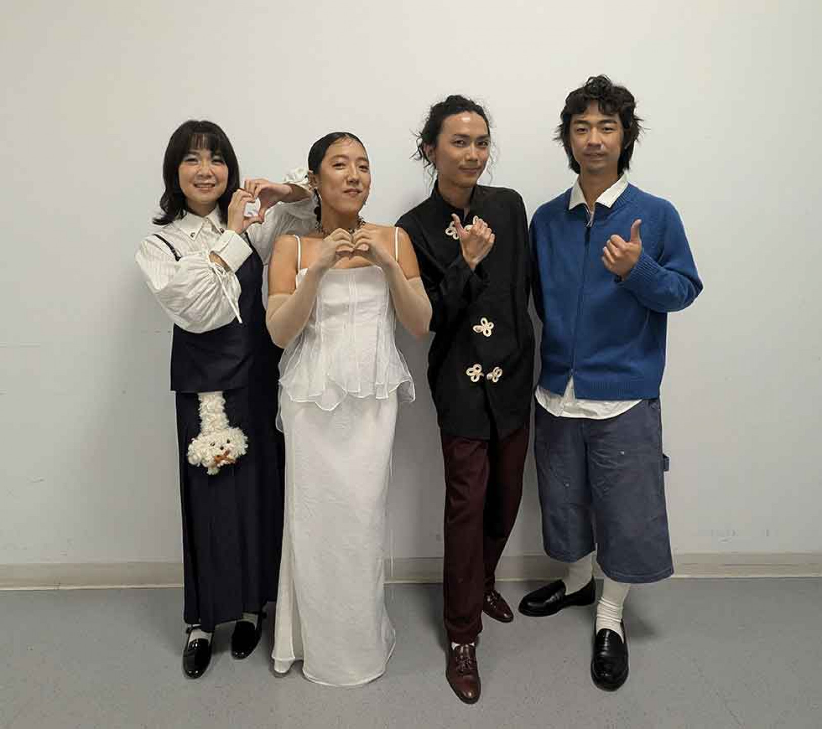 百合花與李竺芯一起在金音獎同台演出