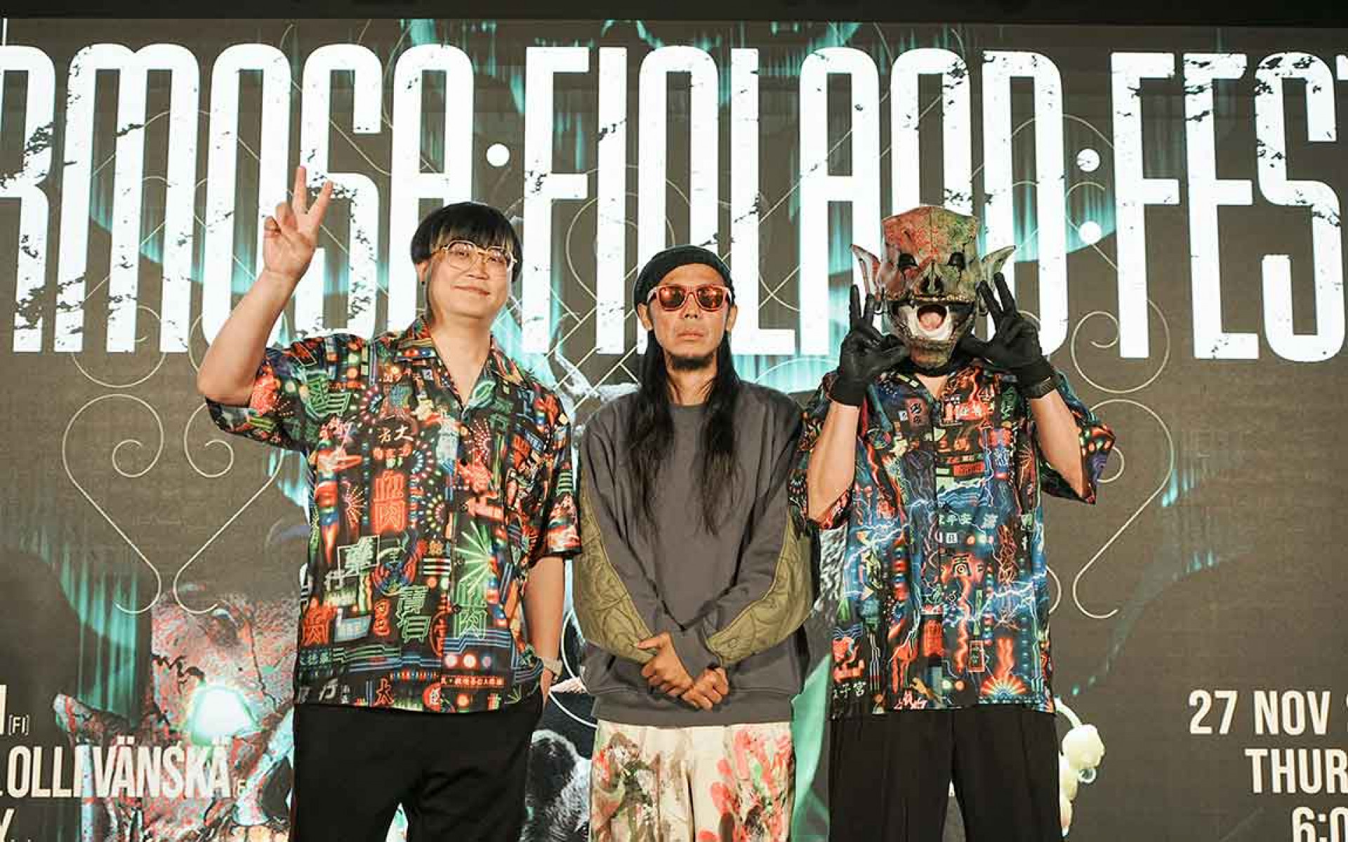 血肉果汁機身穿設計師布雷克打造的服飾將登上芬蘭演出