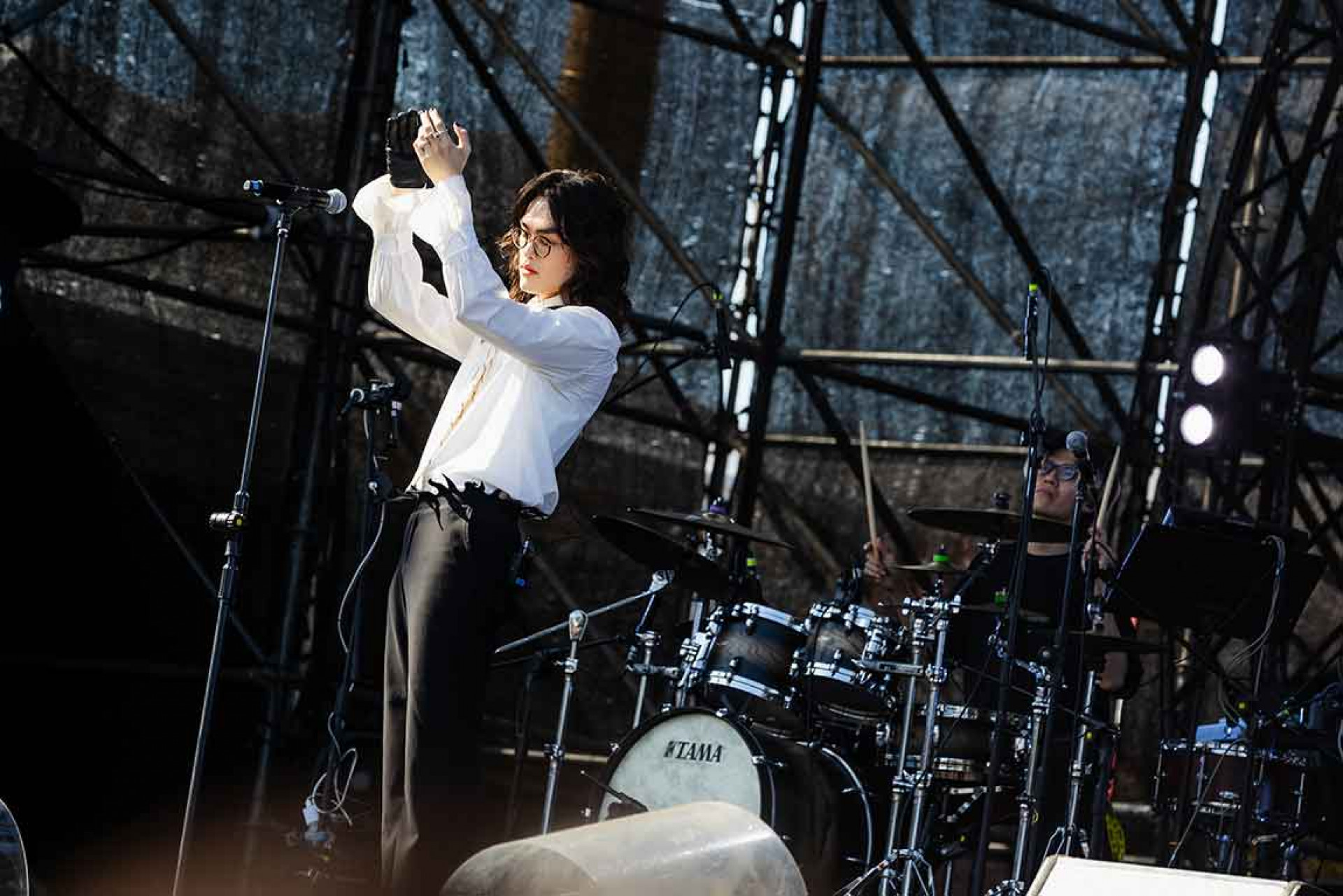 鶴 The Crane 首登火球祭便站上場內「球舞台」