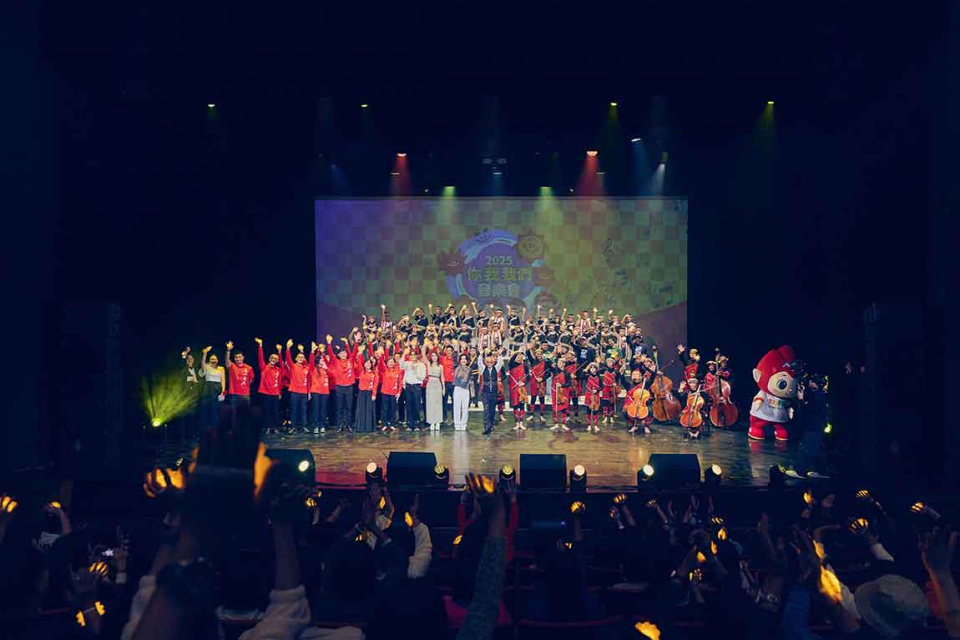 告五人一早綵排聽見孩子們歌聲與琴聲瞬間鼻酸　感動直呼「能同台演出是我們的榮幸」。（相信音樂提供）