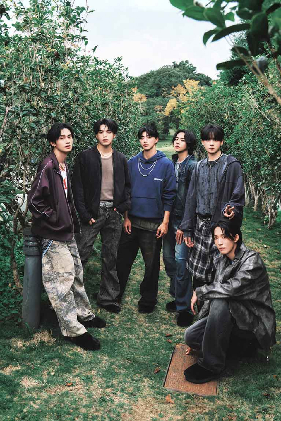 子翔(左起)、哲言、文廷、佳辰、祖安、煥鈞