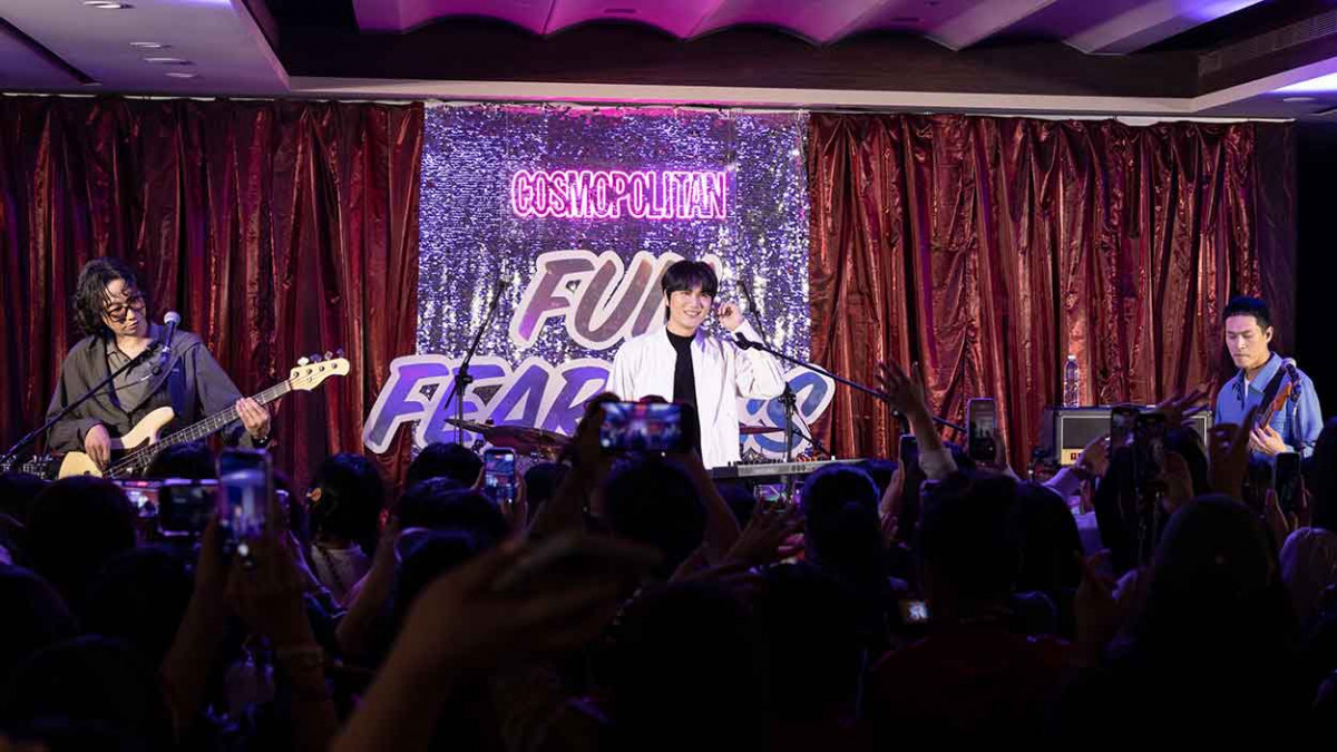 宇宙人睡衣派對初體驗！台下觀眾全穿睡衣太狂 Chill到像在客廳開唱