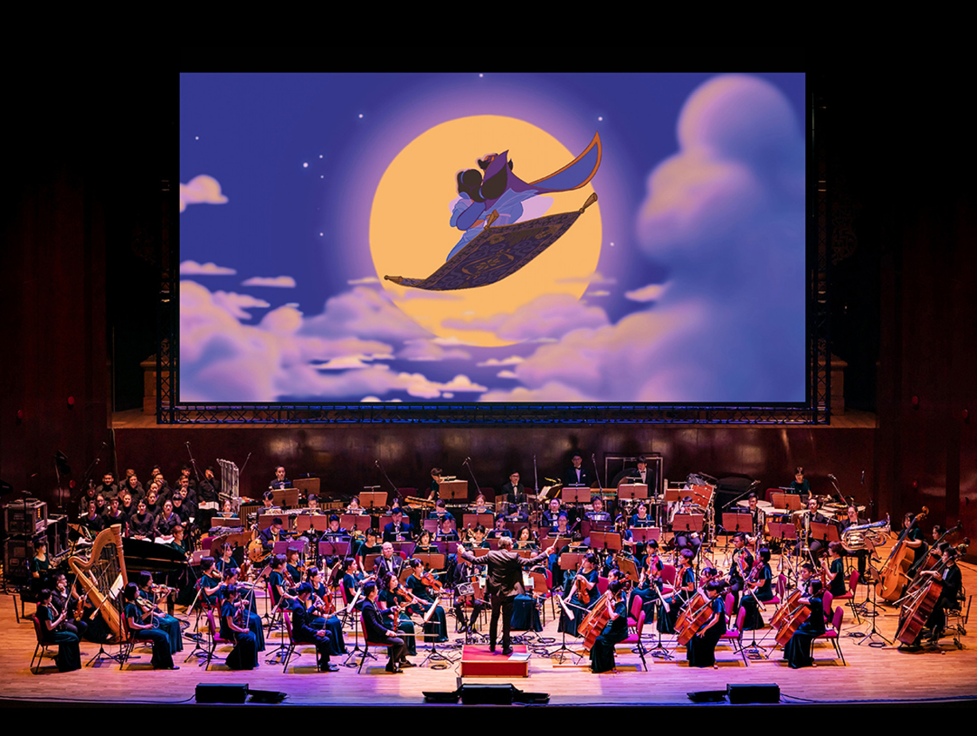 一秒回憶殺!大銀幕播放動畫全片 × 交響樂團現場演奏