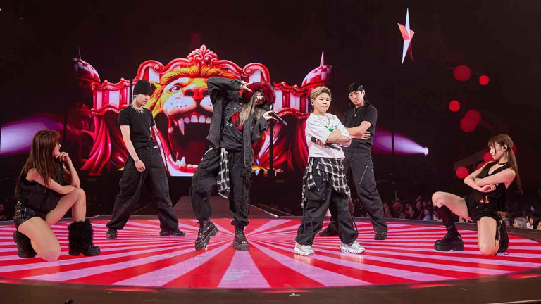 「世界冠軍」Bboy NANA + 「顛覆系女團」 babyMINT粼粼  兩人舞力全開為羅志祥演唱會暖場