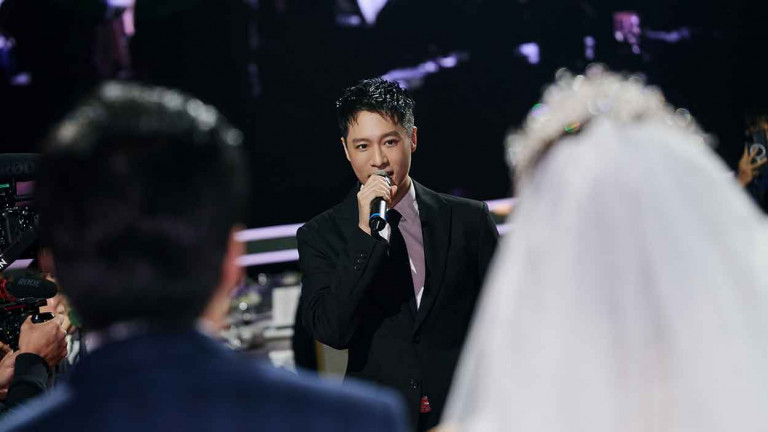 最暖心偶像！周湯豪化身婚禮歌手驚喜空降粉絲結婚現場 新娘感動爆哭