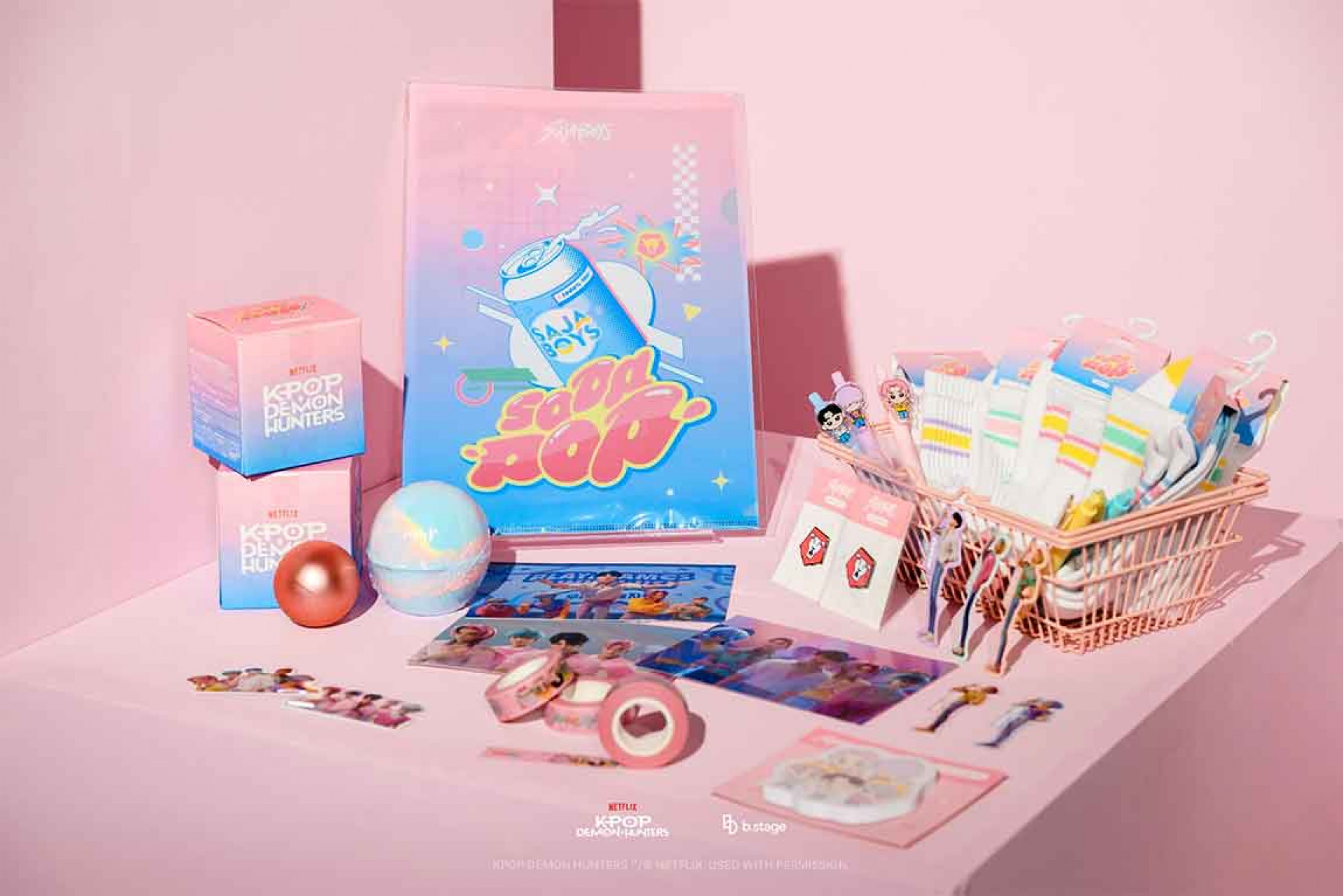 KPop Demon  Hunters 官方快閃店周邊商品