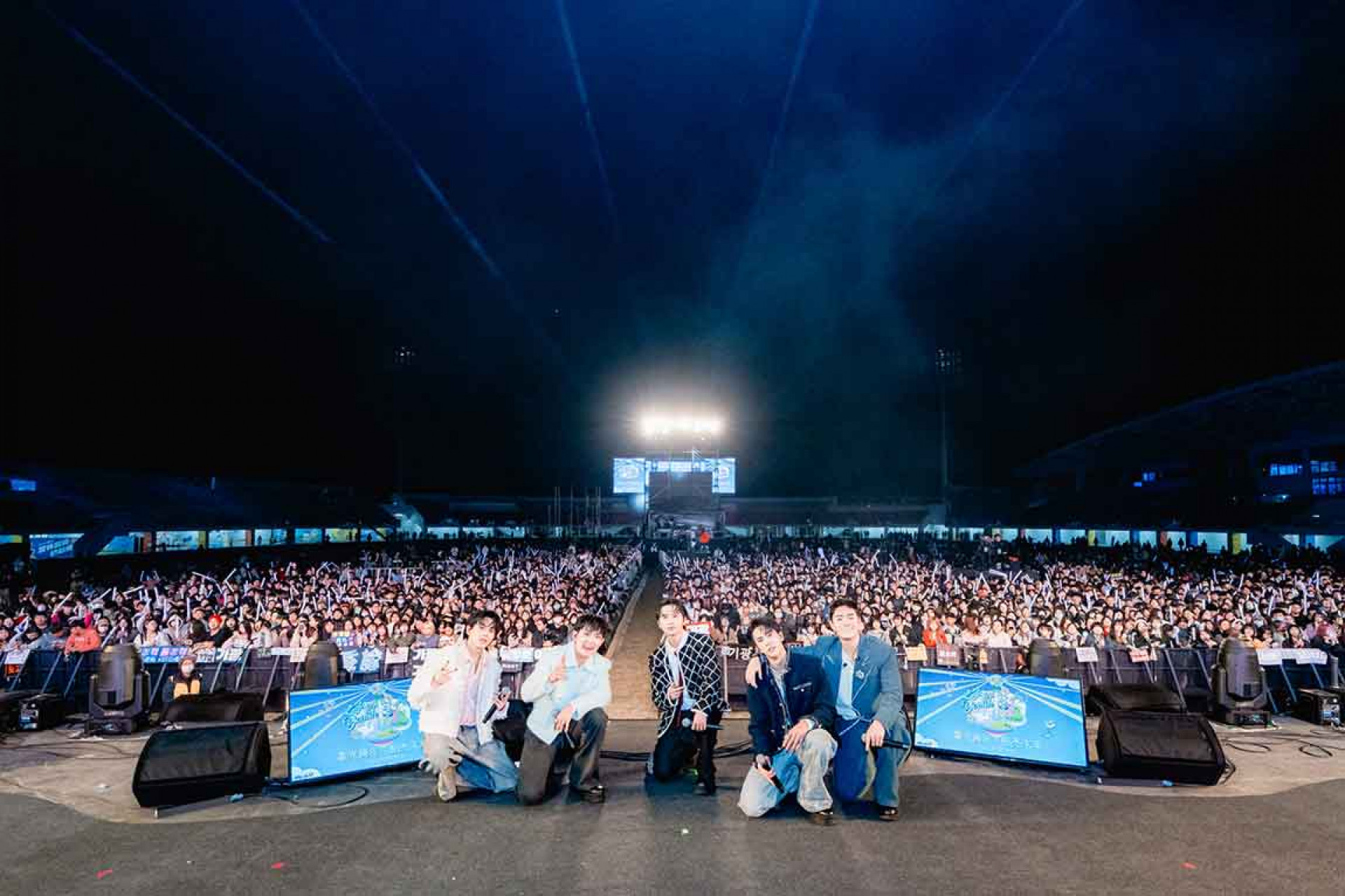 「雲林 Light Up 跨年晚會」中 成員們以全新組曲與重新編排的舞蹈內容亮相（照片：皇丞國際公關顧問有限公司提供）