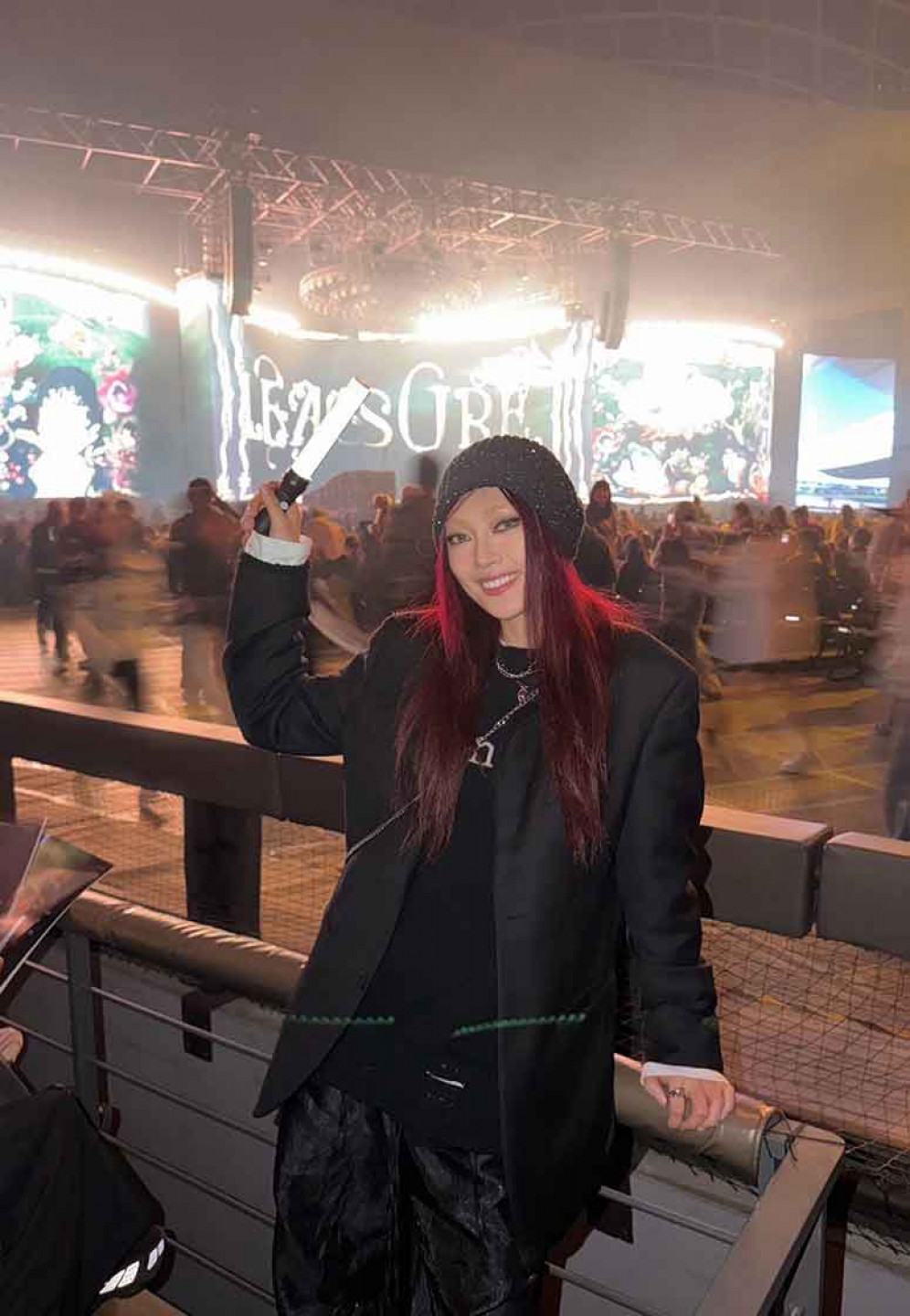 東跨後直奔大巨蛋朝聖蔡依林大巨蛋