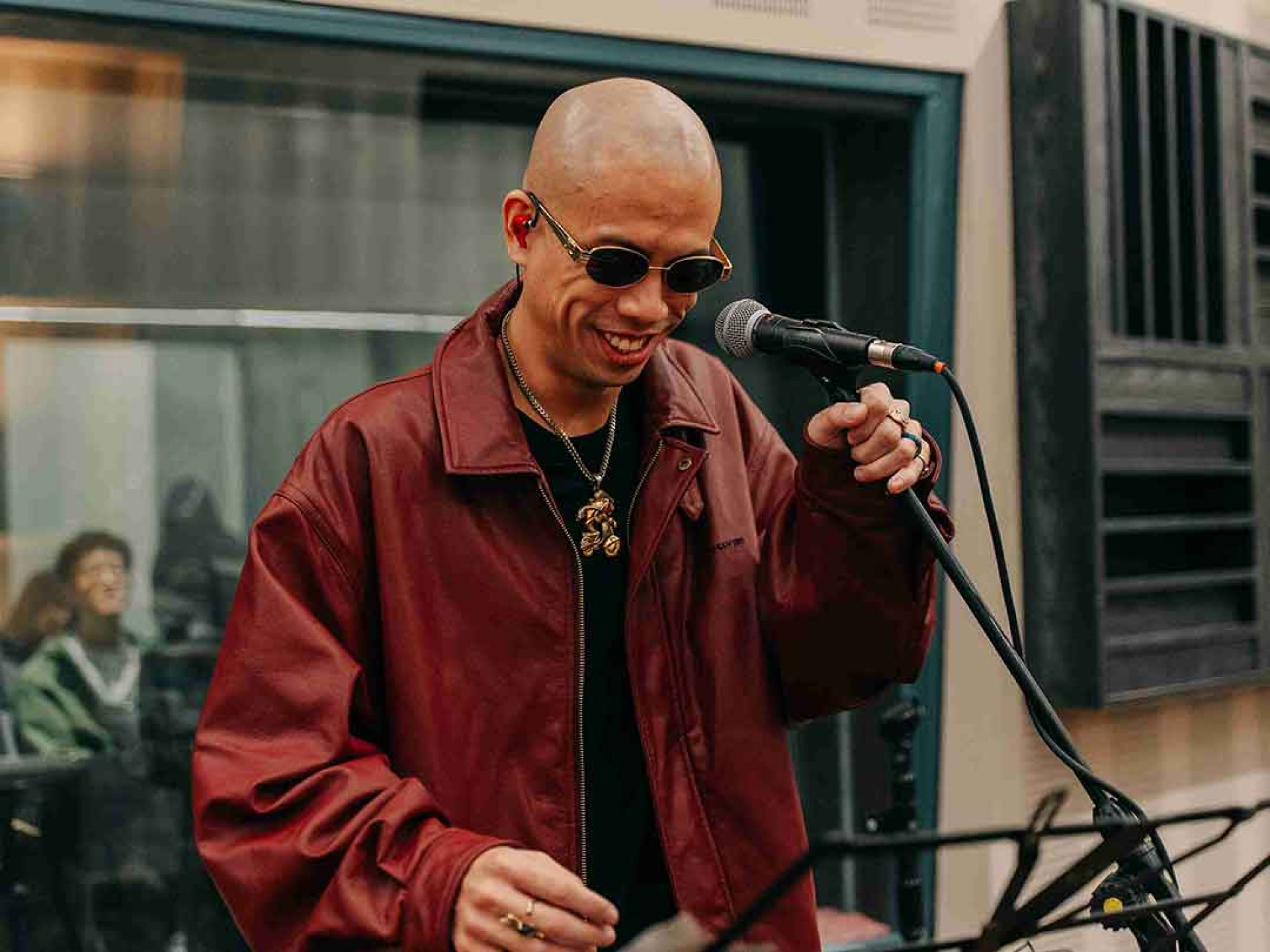 金曲歌手呂士軒分享,有演唱會學院的學員以其歌曲〈New-Game+〉發想舞台構想,讓他直言從未想過。圖/北流提供