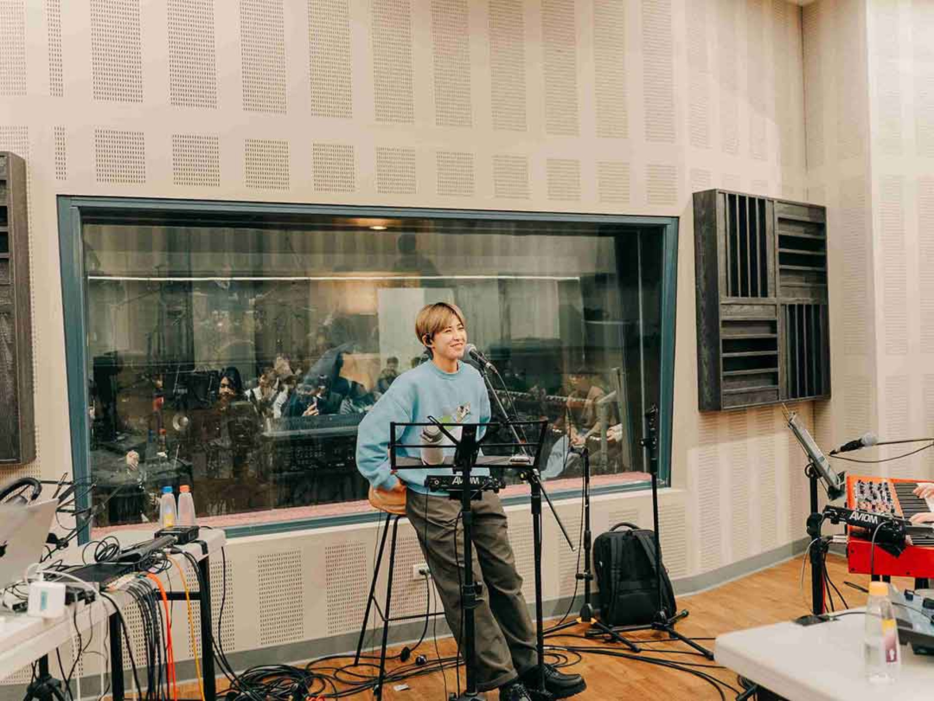 金曲歌手王彙筑表示,期待學員打造不同於以往的演唱會形式。圖/北流提供