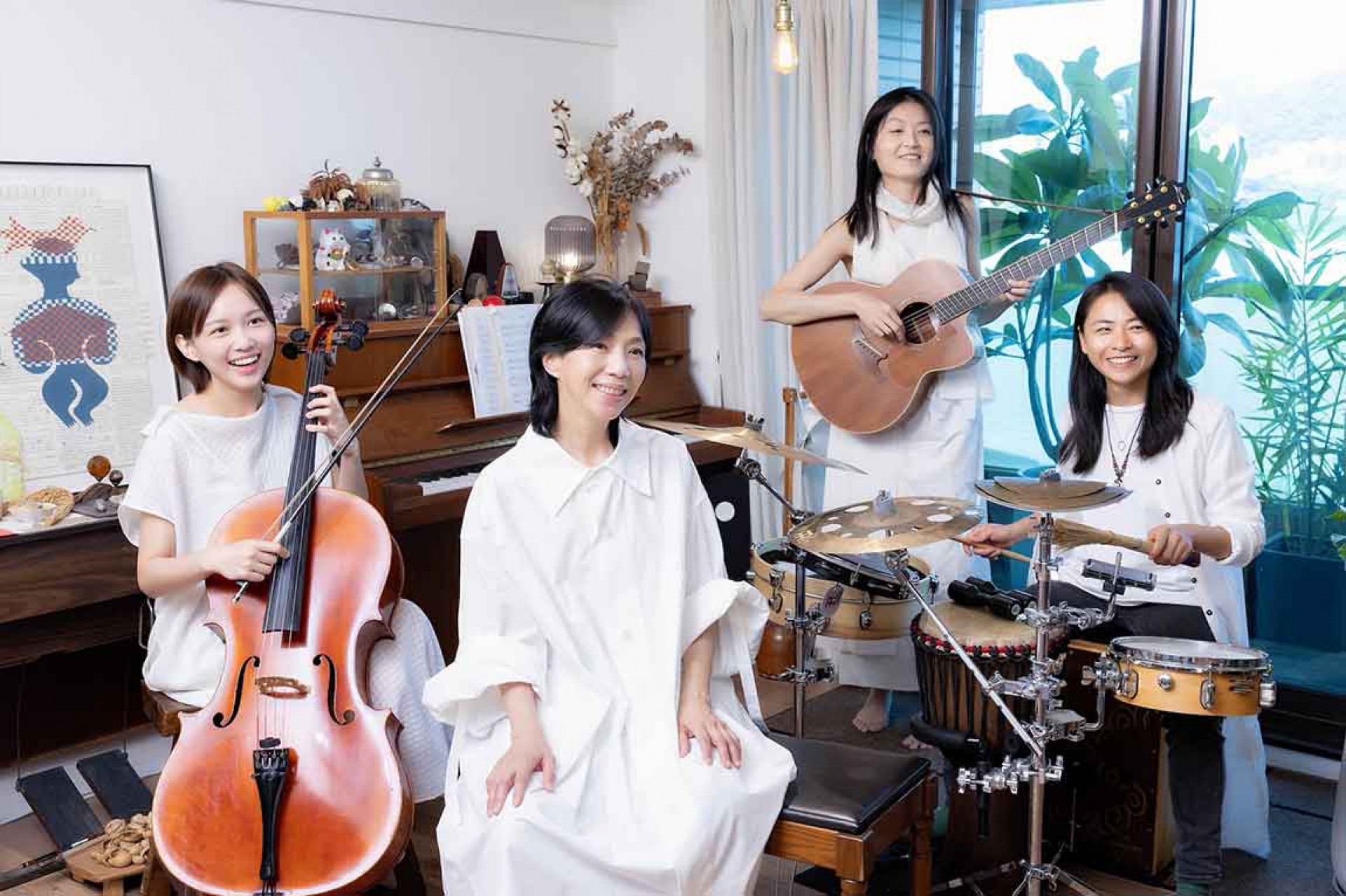 萬芳和壯女們新歌〈Everyday Sunday〉注入陽光能量