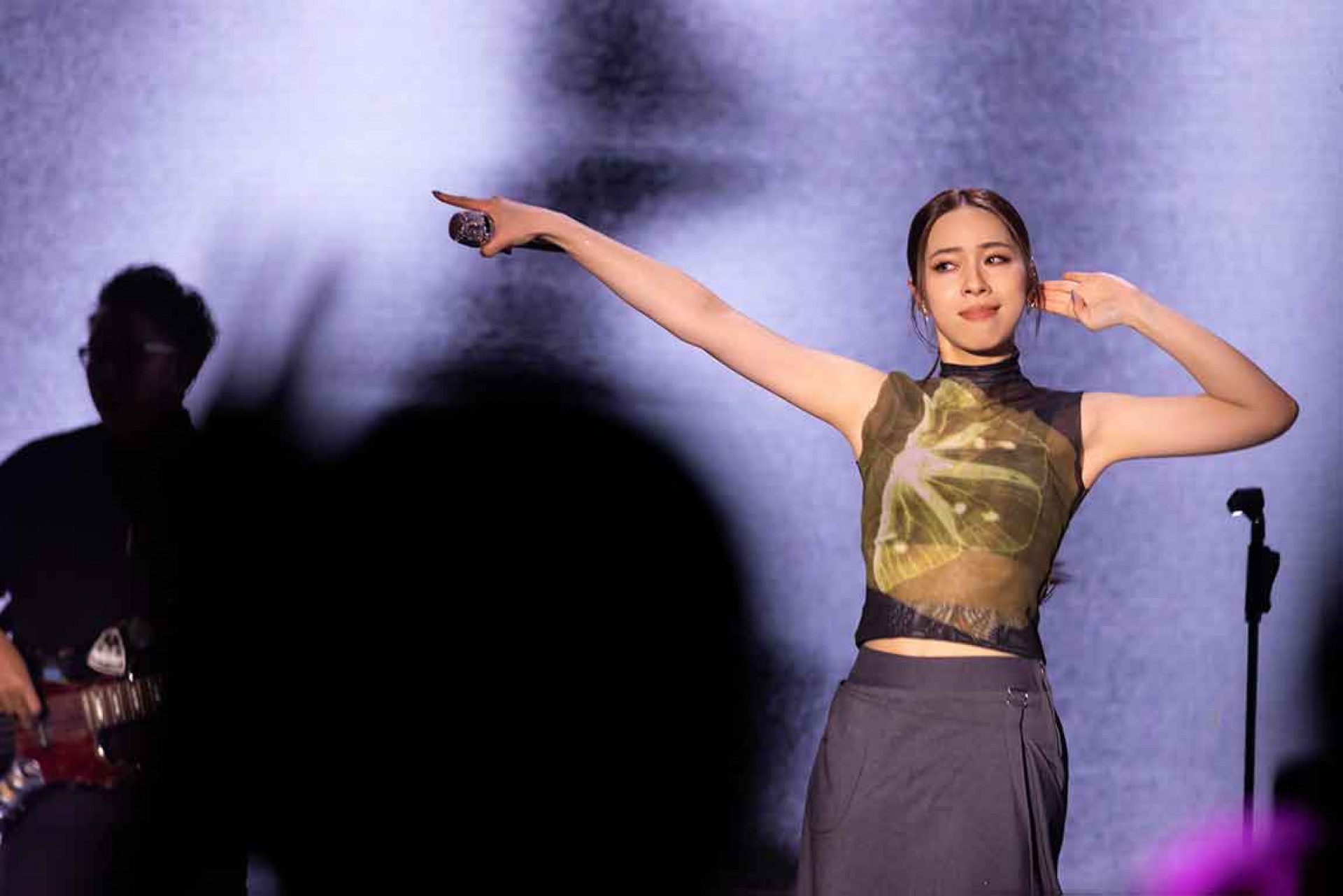 告五人犬青表示，這次回到更近距離的場地，能清楚看見每一張歌迷的臉。（相信音樂提供）