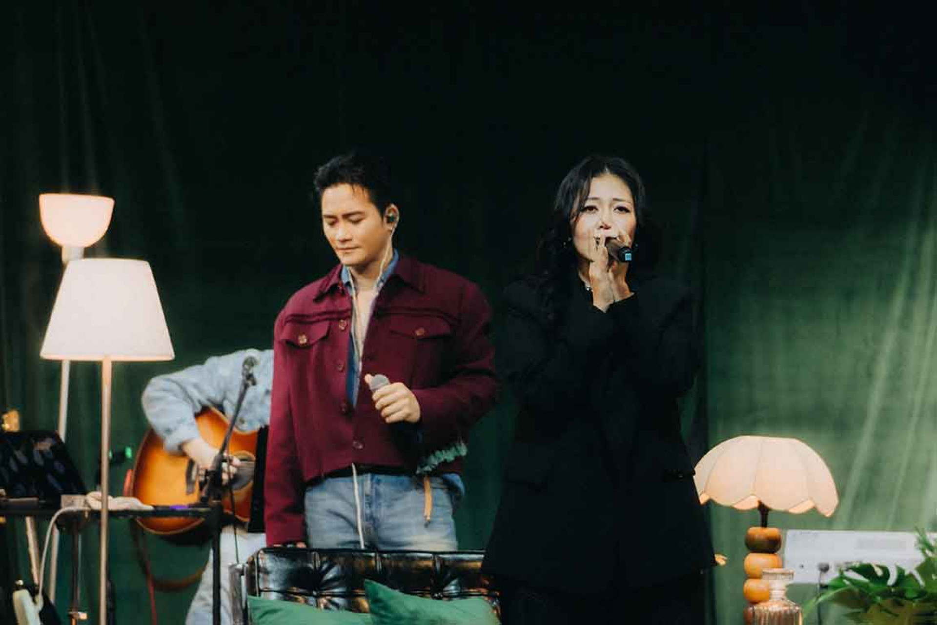 大Q秉洛驚喜邀約「雙金歌后」姑慕‧巴紹同台合唱 (圖_众悅娛樂 提供)