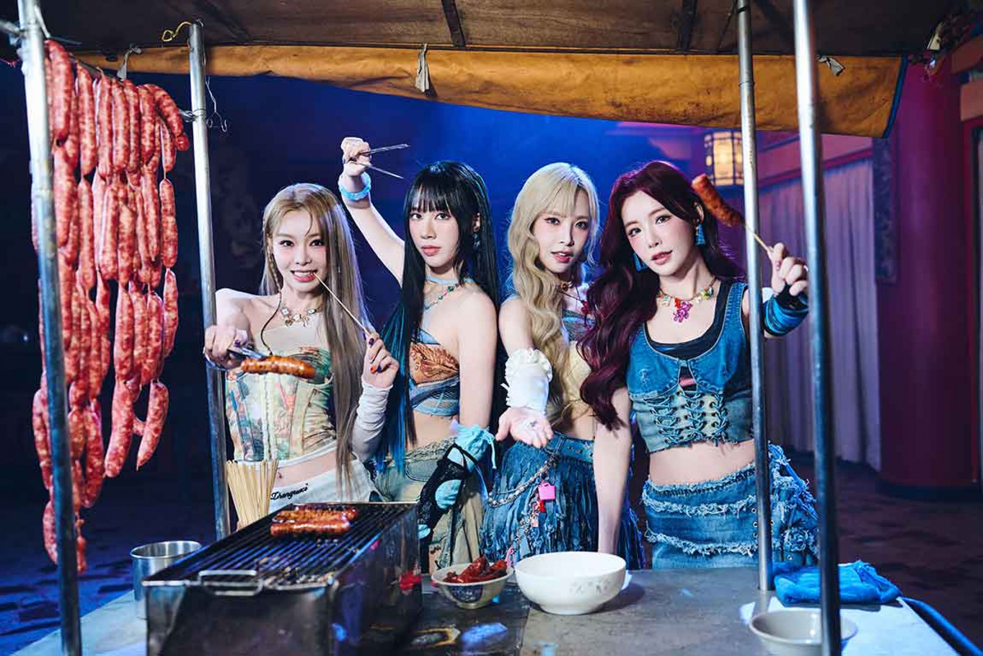 MV融入香腸攤等台灣味元素(圖 -隻魚娛樂)