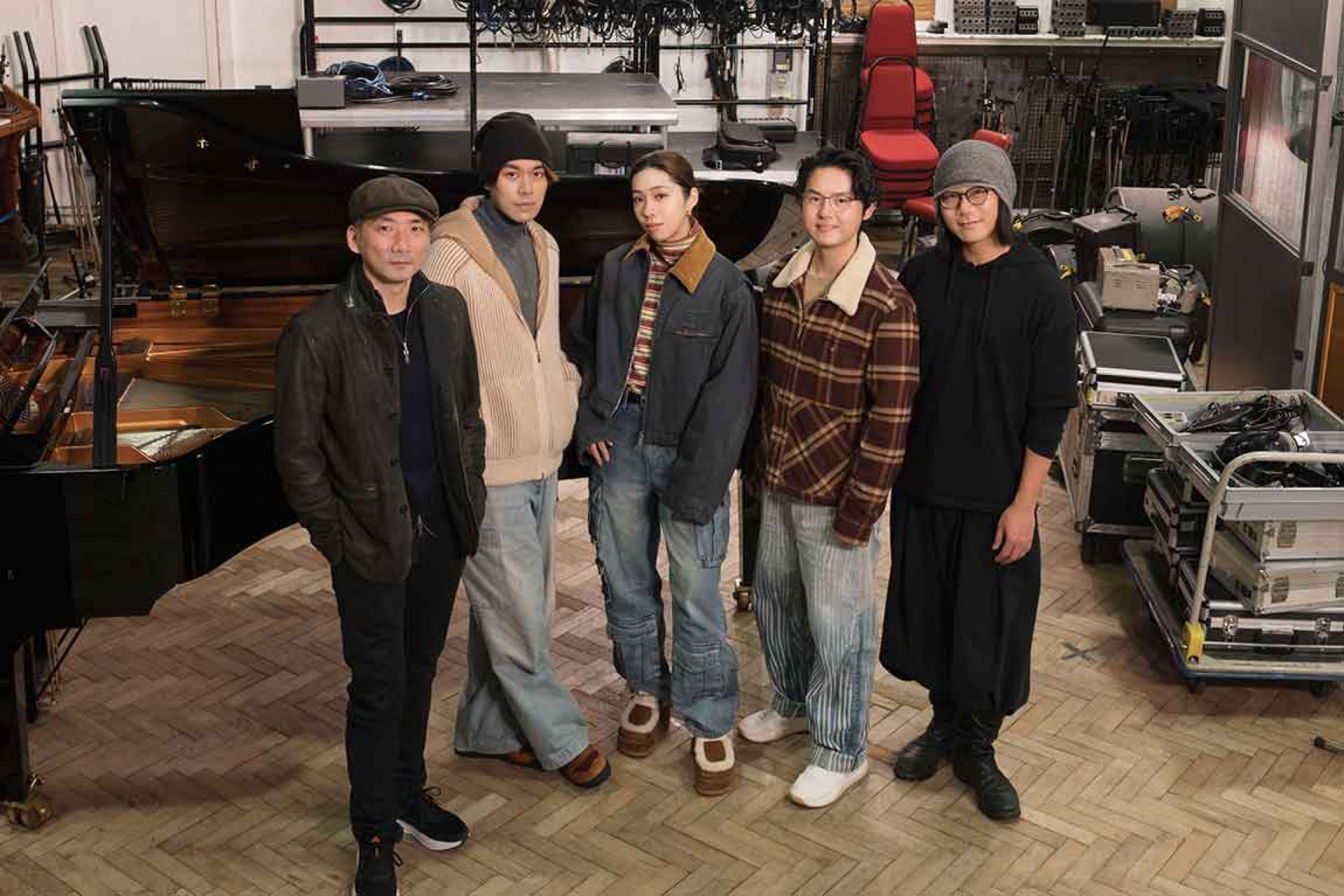 艾比路錄音室傳奇紀實：告五人聯手石頭、瑪莎創作。（相信音樂提供）