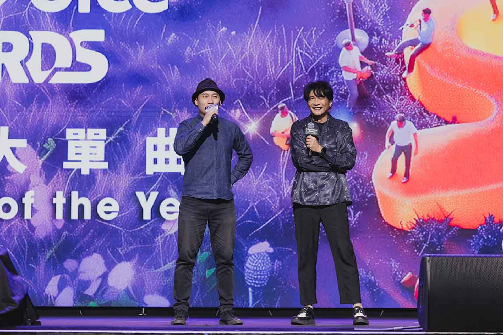 頒獎人：黃玠和吳志寧 致詞