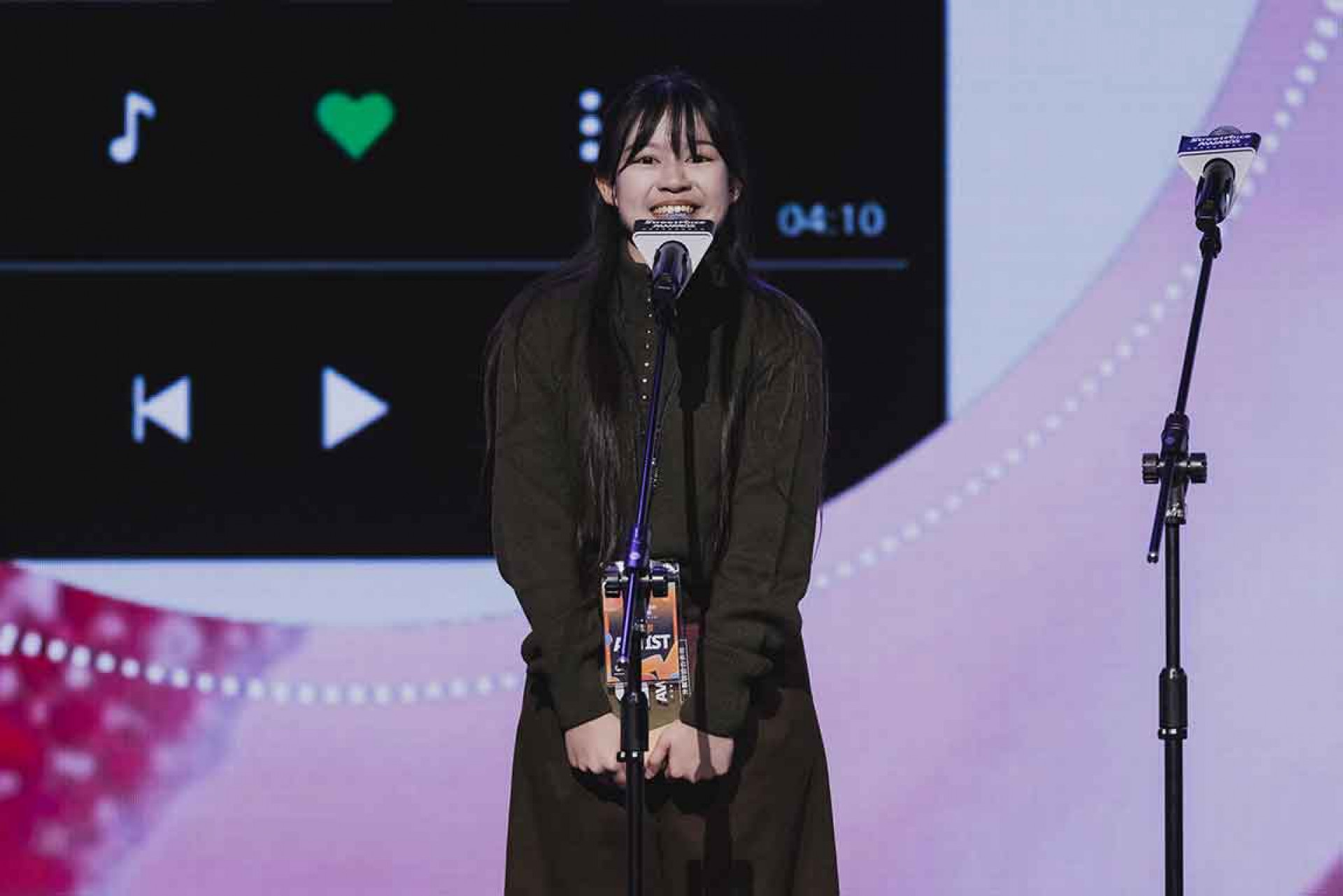 得獎人：鄭旻旻 得獎感言