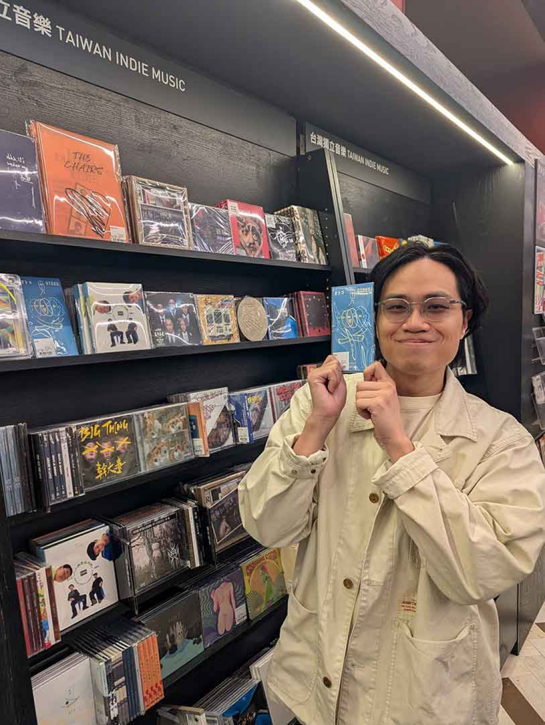 李拾壹特地前進誠品書店查看實體EP